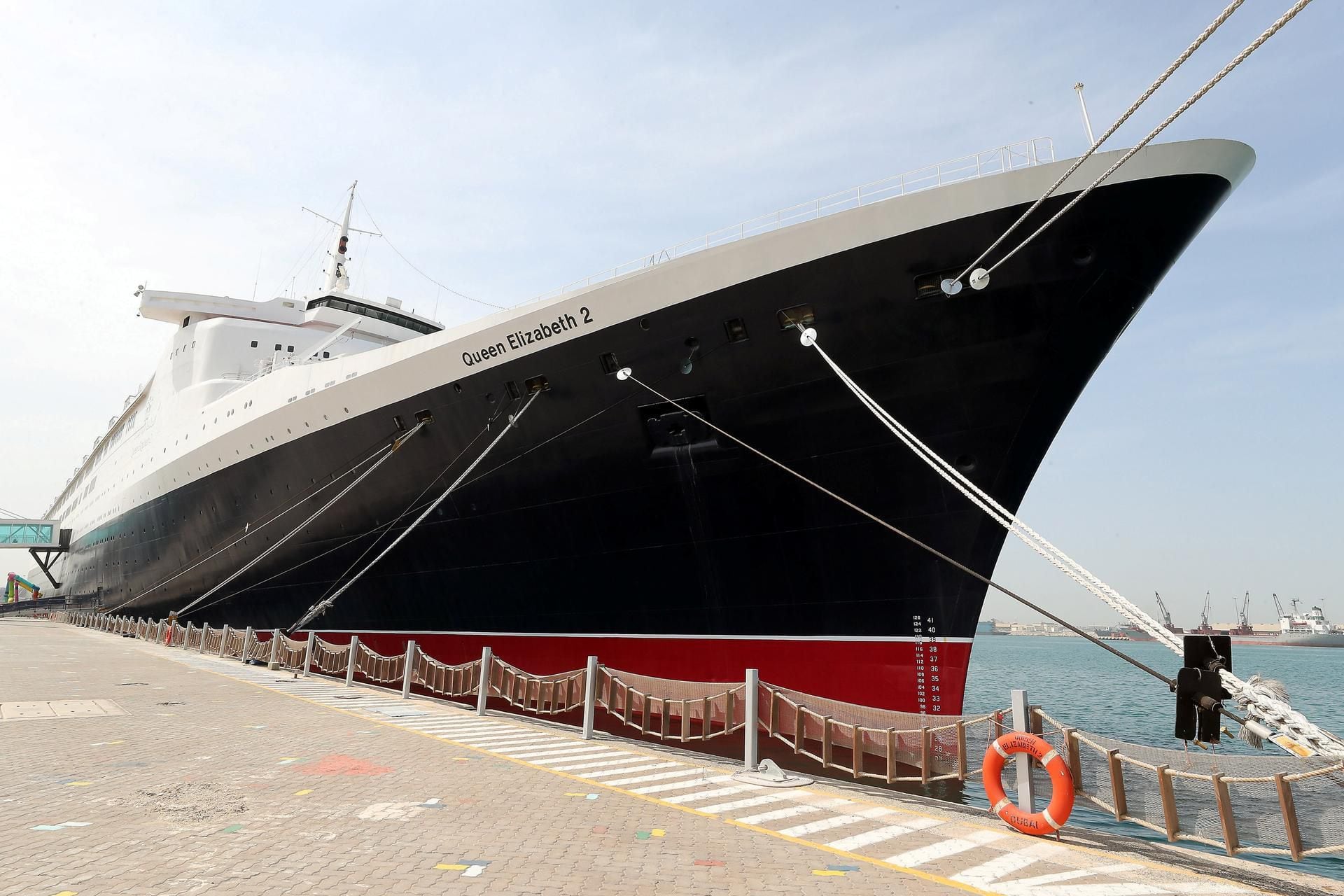 All set to make a splash Dubai s QE2 to reopen to the public on