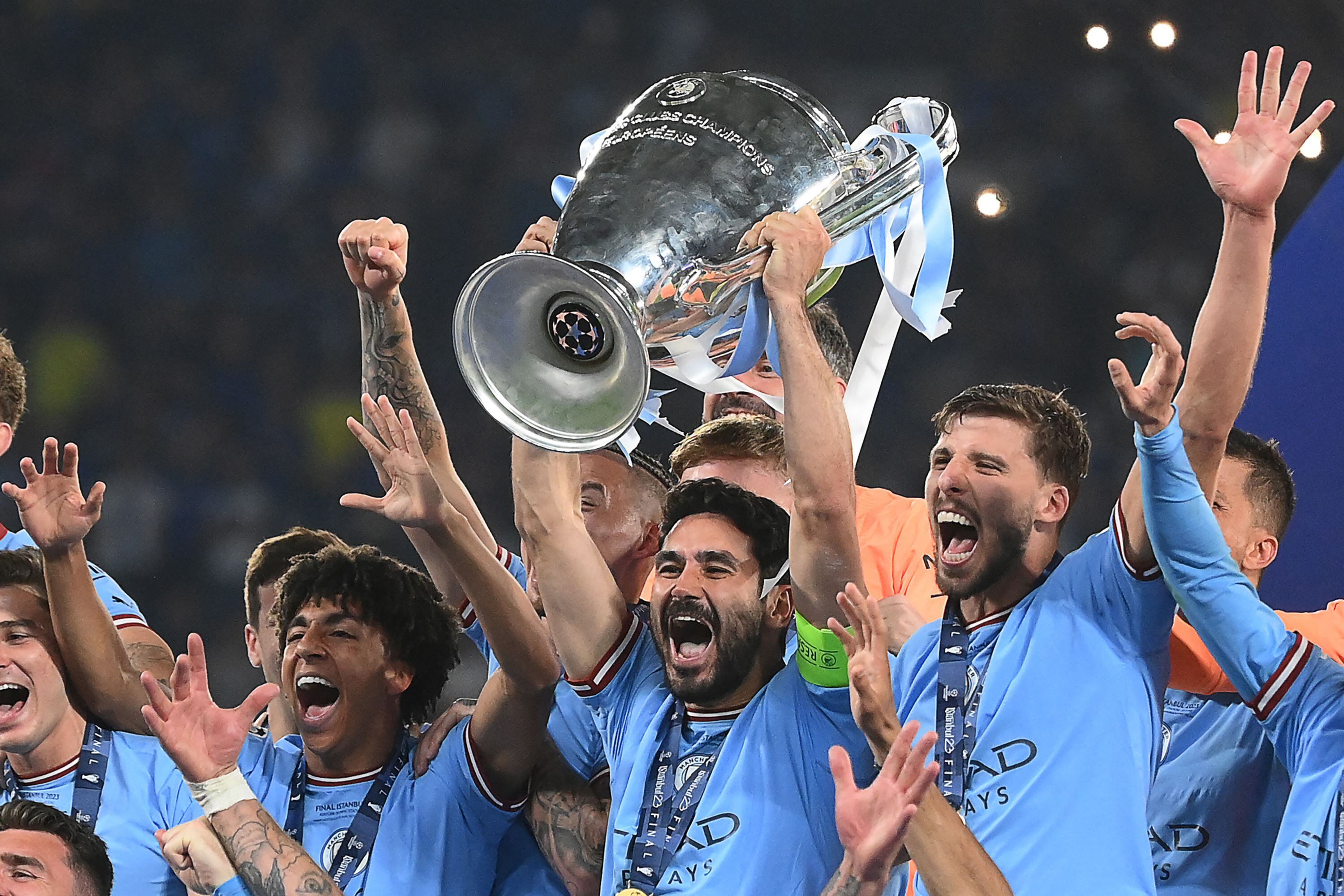 Manchester City win UEFA Champions League to complete treble - Futbol on  FanNation