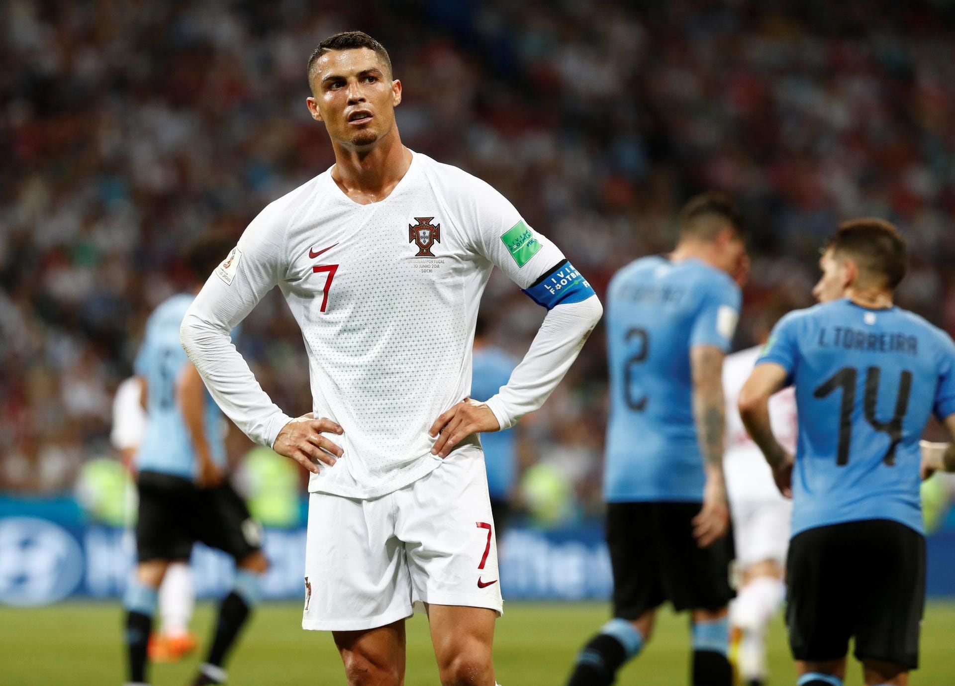 Uruguay vs. Portugal results: Final score 2-1, Edinson Cavani knocks out  Cristiano Ronaldo and co. 