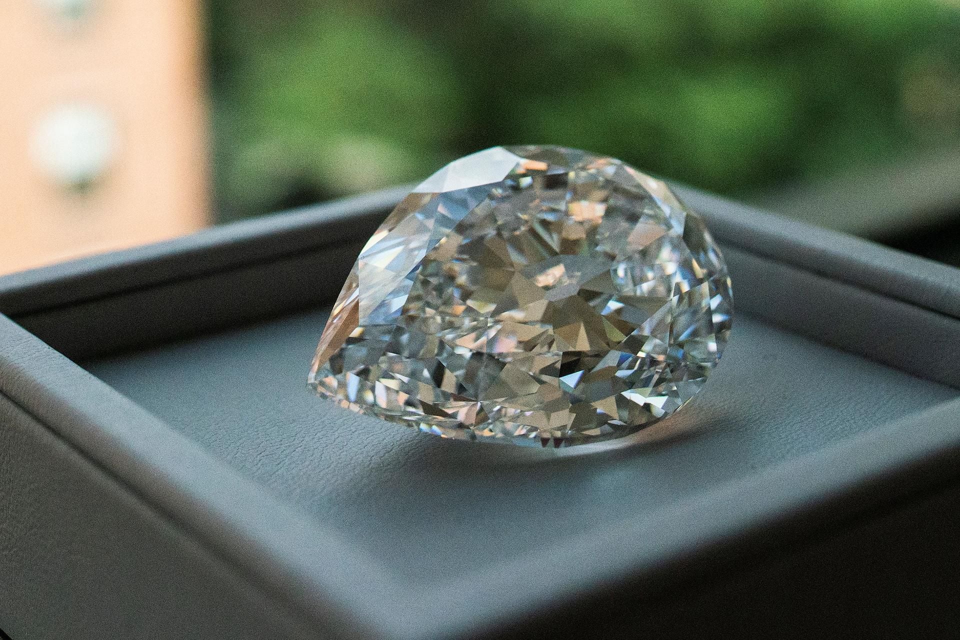 The 100-Carat 'Spectacle' Diamond Sells for $14M