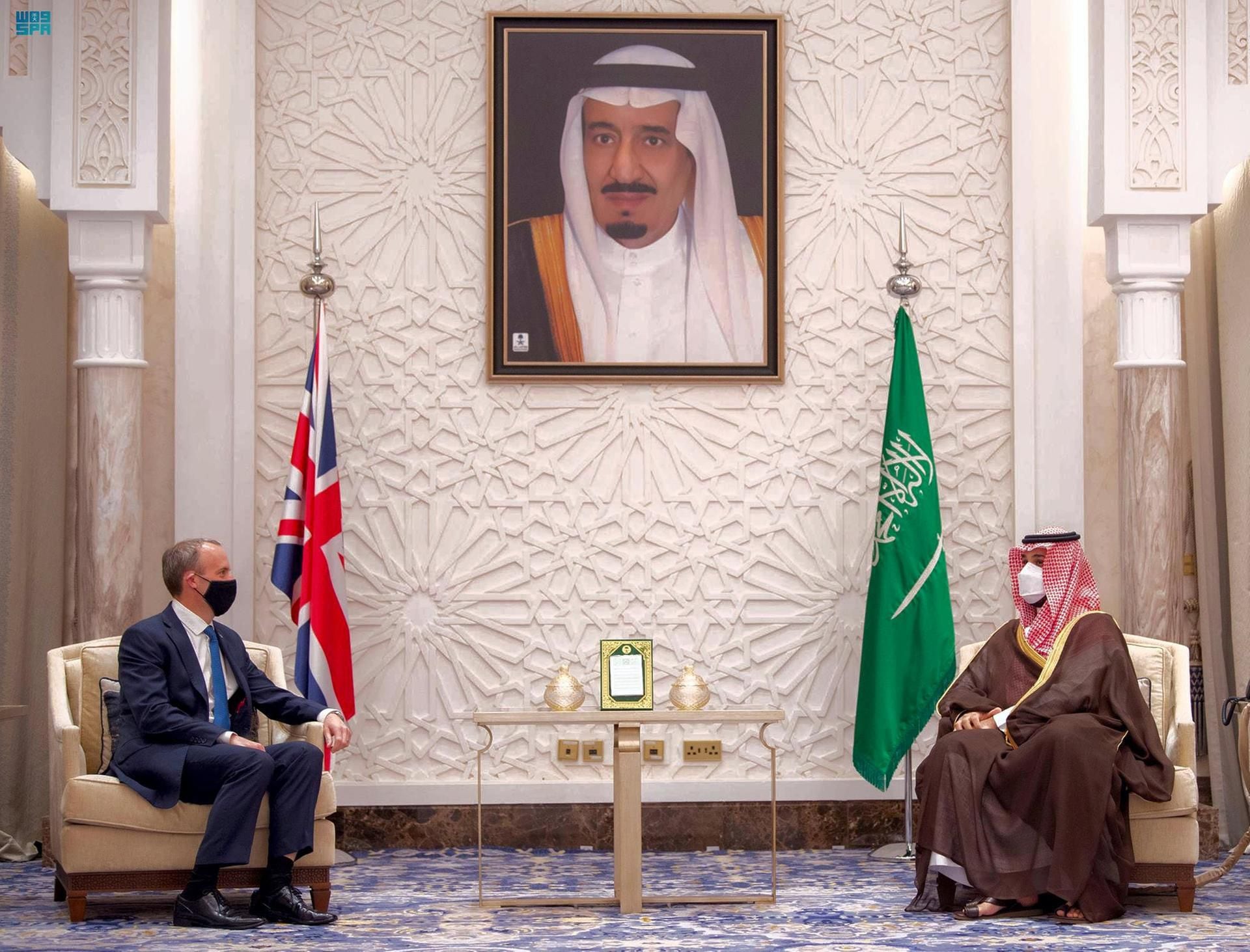 Saudi Arabia's Crown Prince discusses regional stability with UK ...