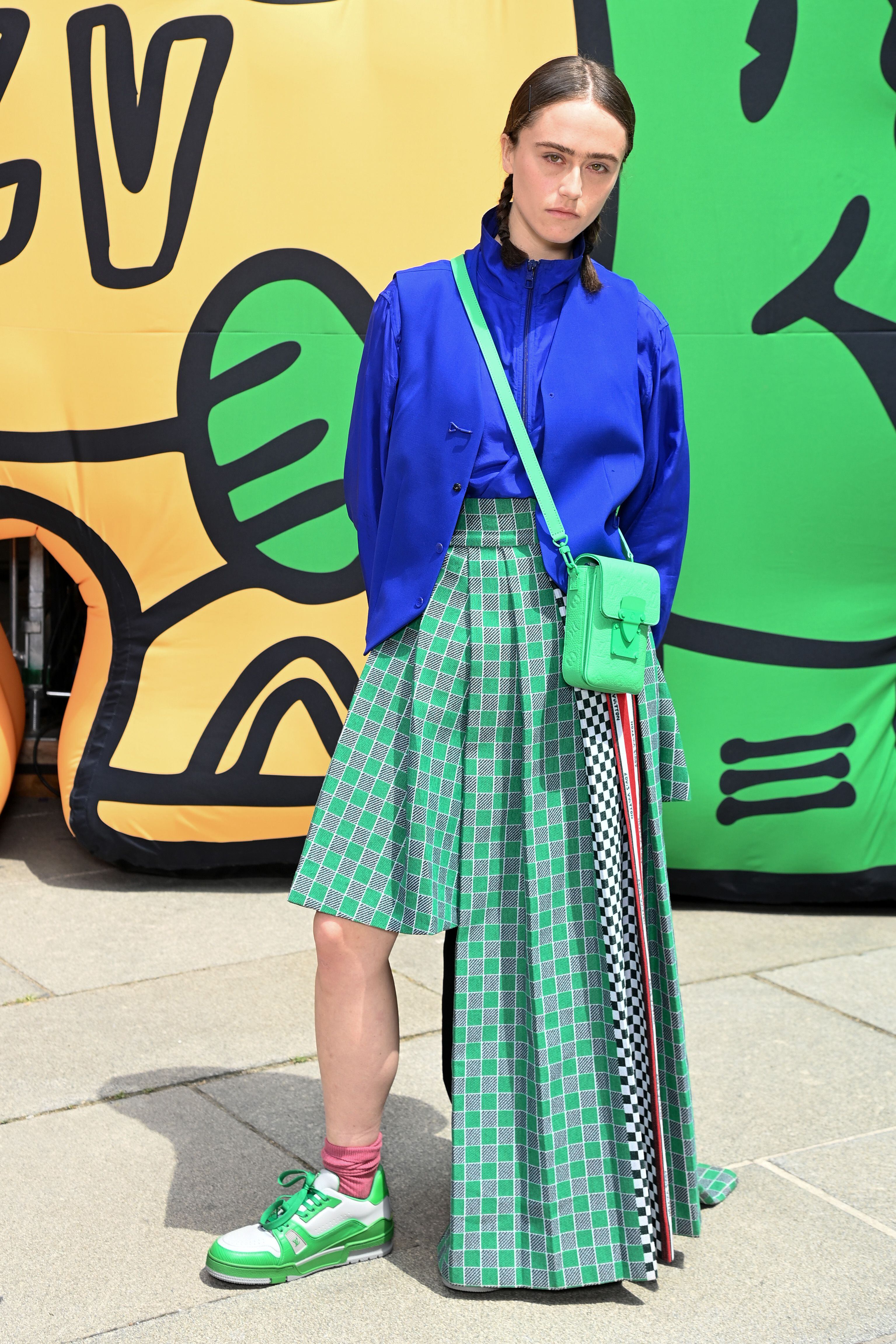 TOPSHOT - Models present creations by Louis Vuitton at the end of the  News Photo - Getty Images