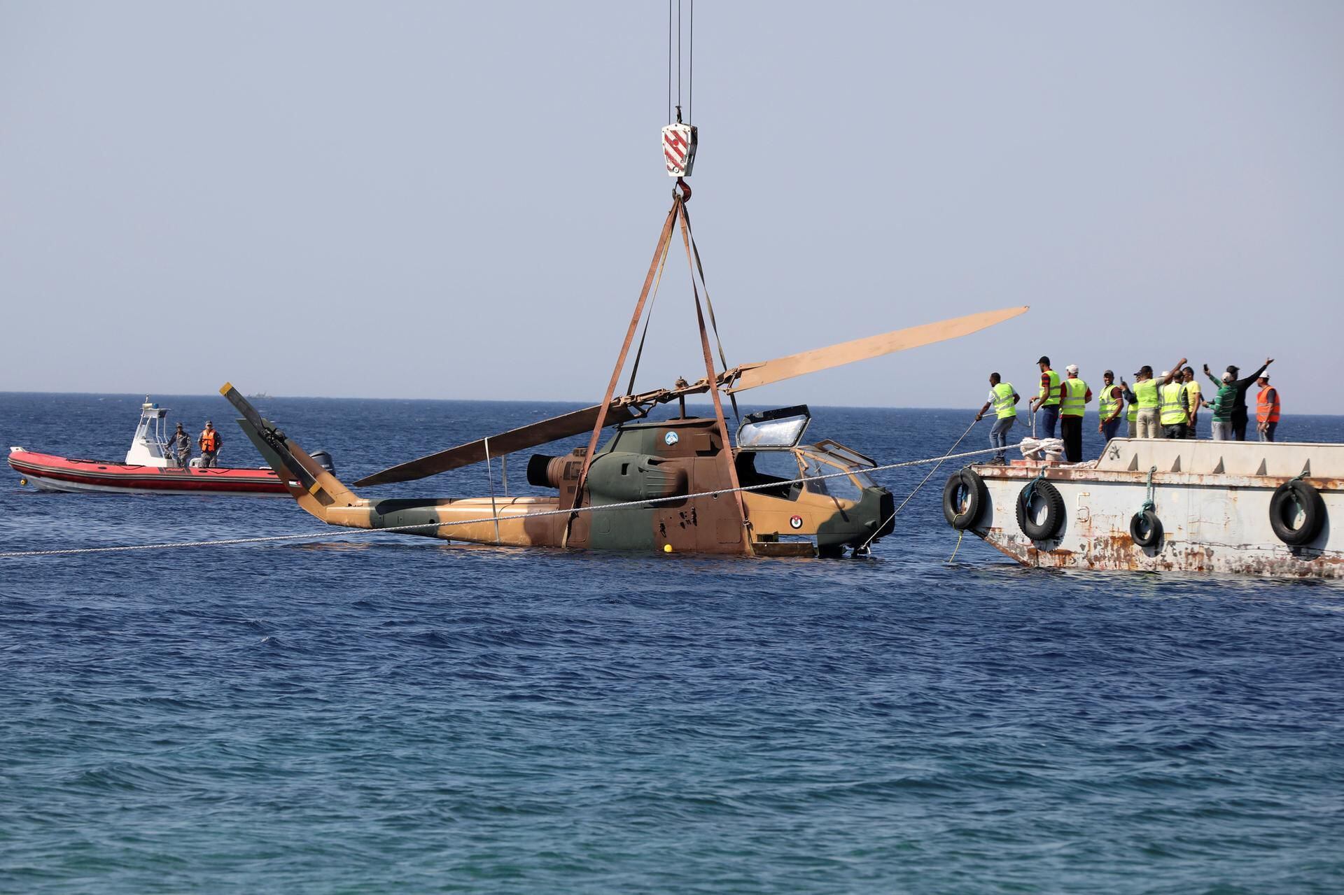 Jordan sinks military vehicles in the Red Sea to create a underwater museum  - in pictures