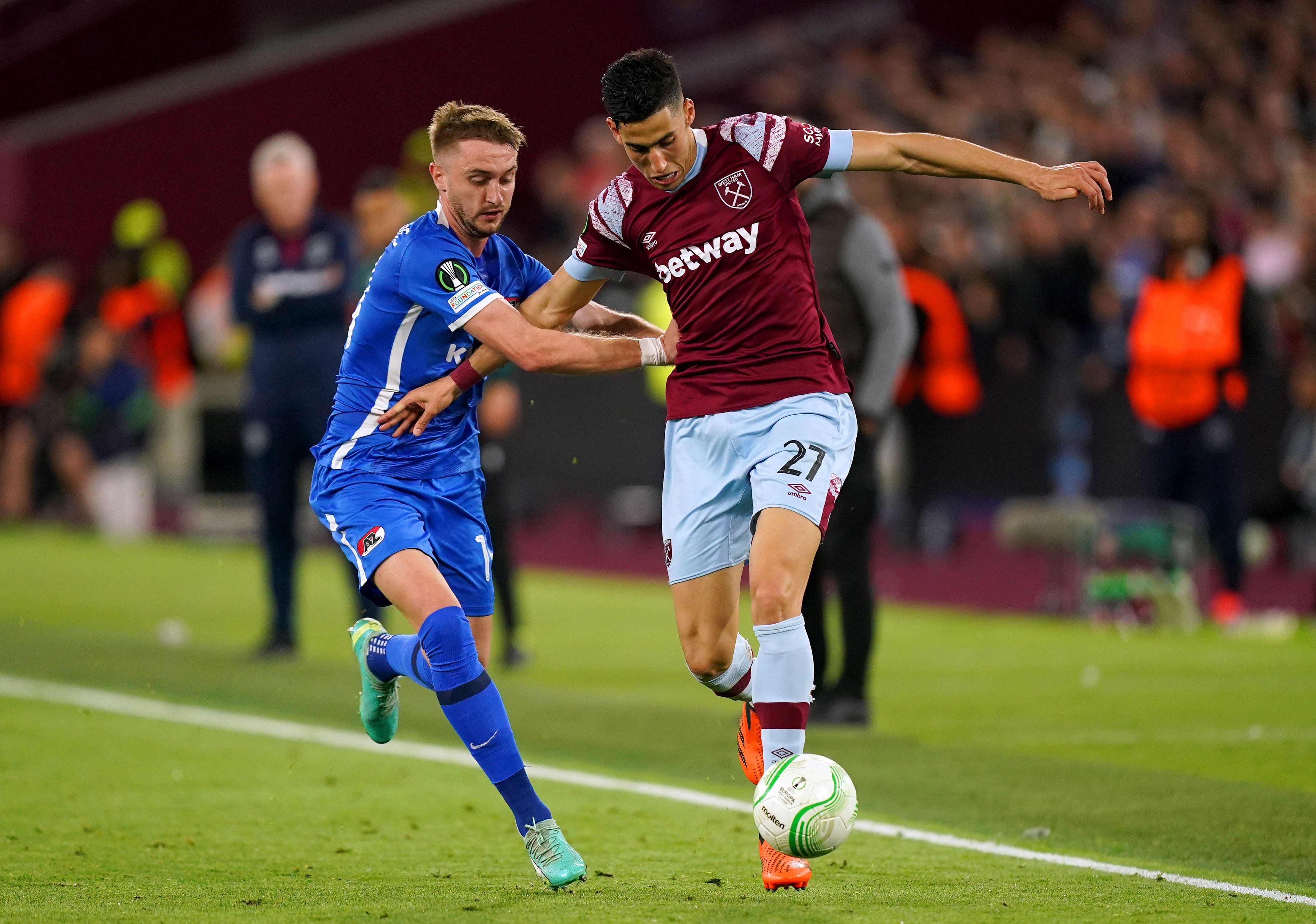 West Ham 2-1 AZ Alkmaar: Said Benrahma, Michail Antonio hand Hammers Europa  Conference League semi-final advantage, Football News