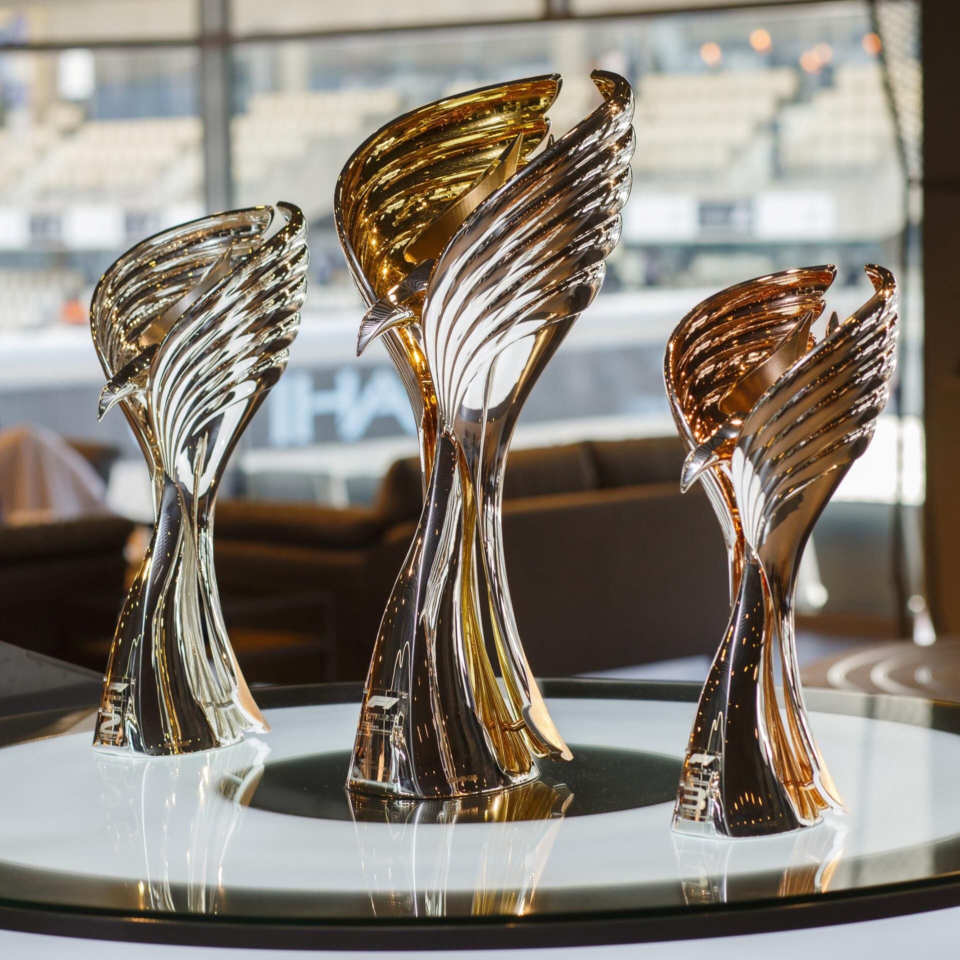 Sneak Peek at Adnoc Winners Trophies