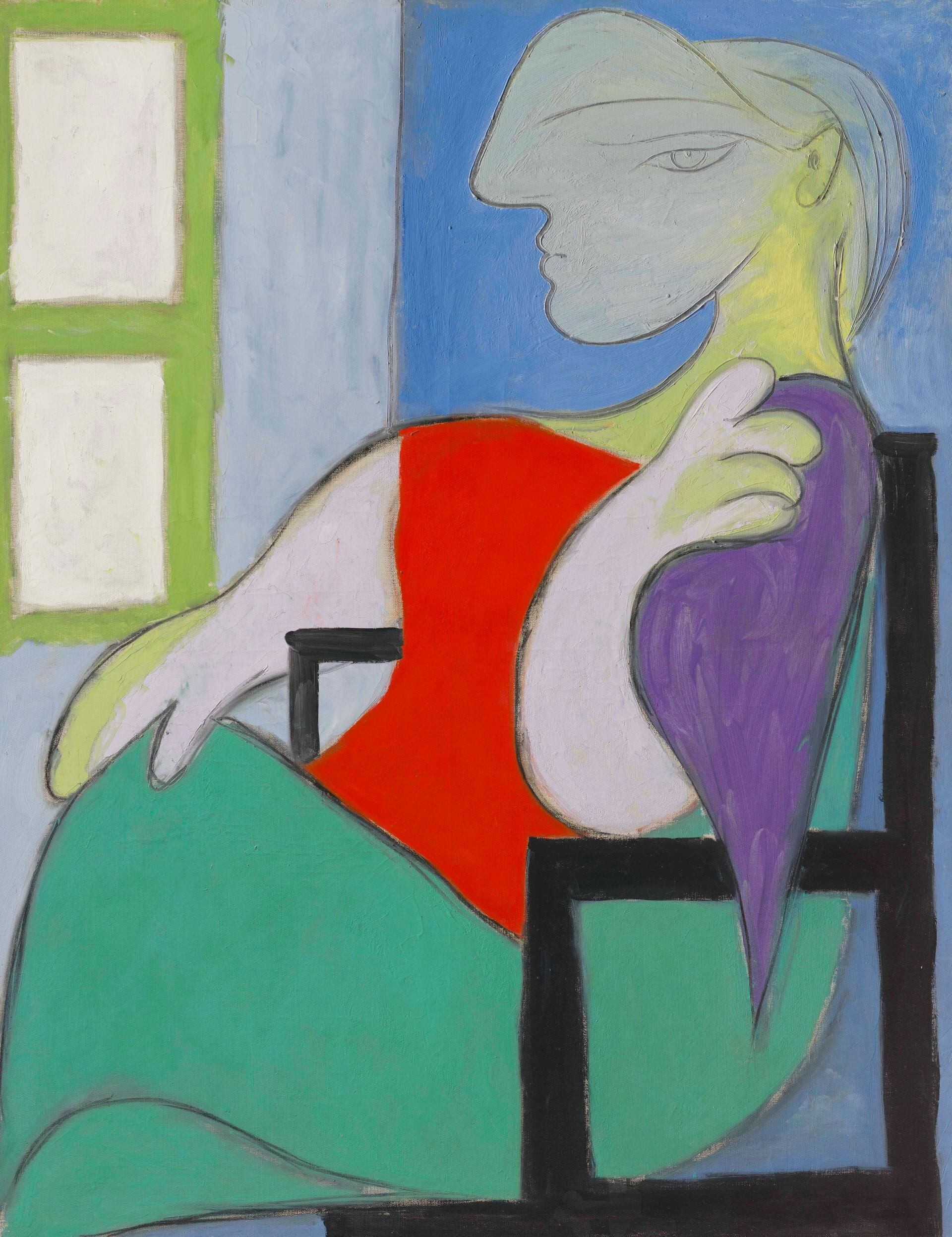 woman at the window picasso