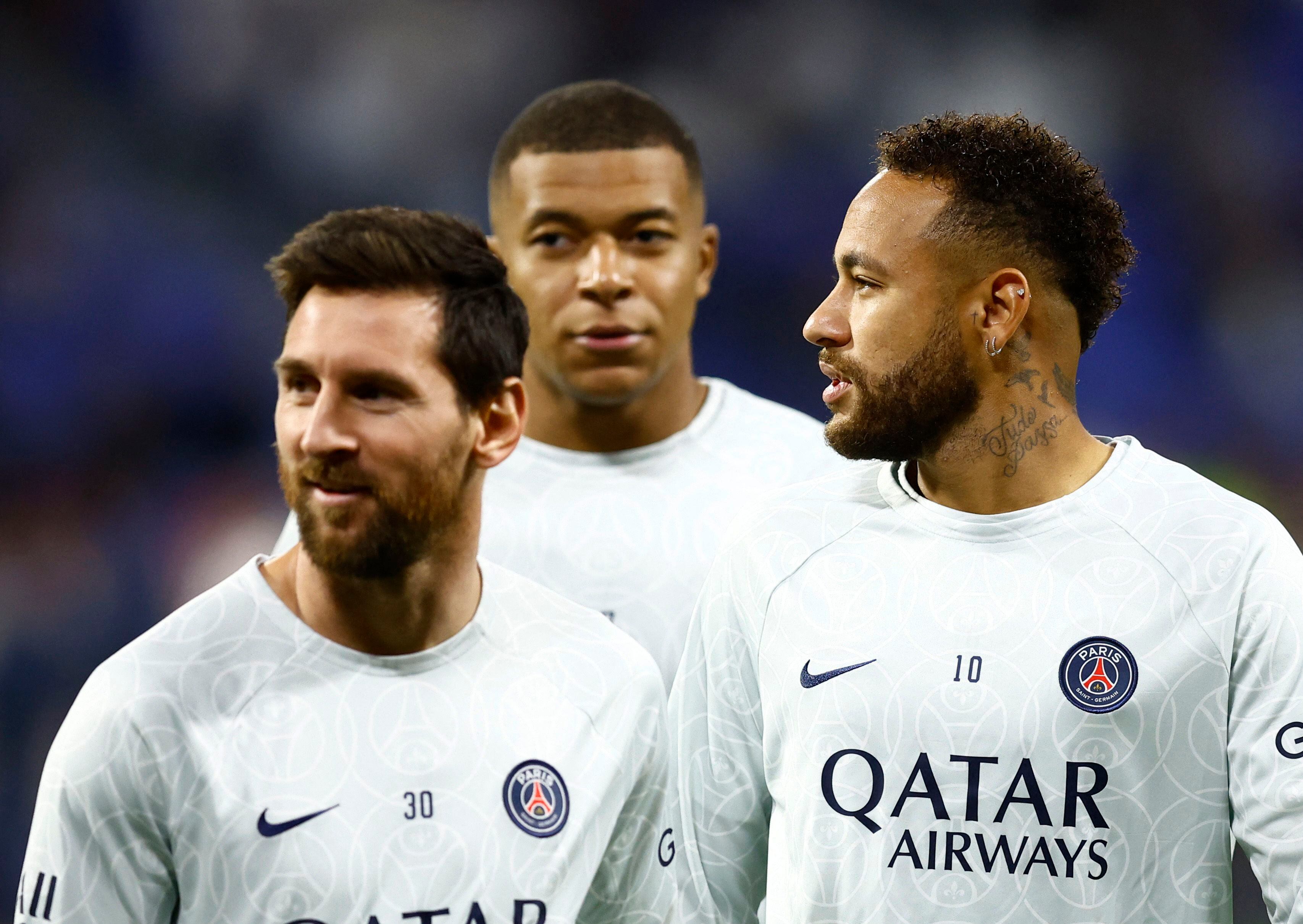 Lionel Messi surpasses Pele in all-time goalscoring race with Cristiano  Ronaldo as Kylian Mbappe hits Champions League milestone psg jersey retroin  PSG victory Lionel Messi PSG Jerseys, Messi Shirt, Messi Paris Jersey