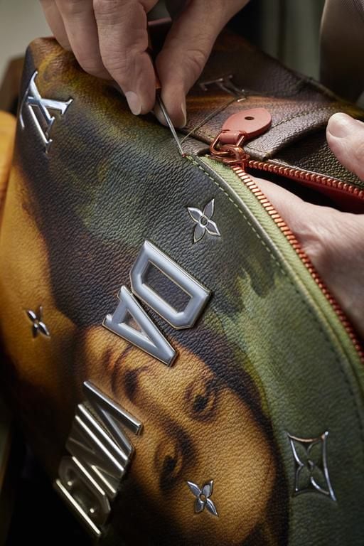 Louis Vuitton Released Bags With Mona Lisa