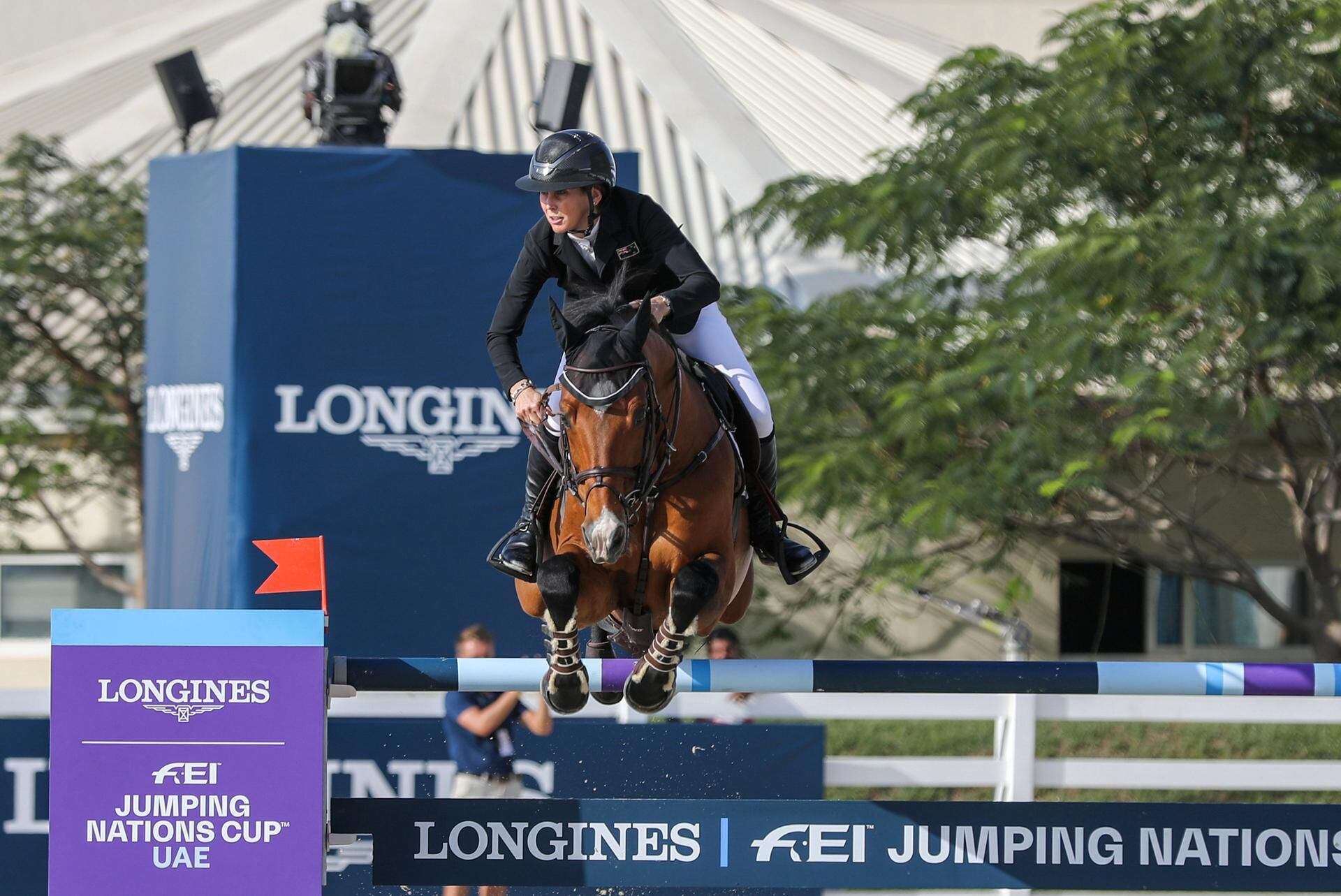 New Zealand thrilled to clinch Longines FEI Nations Cup