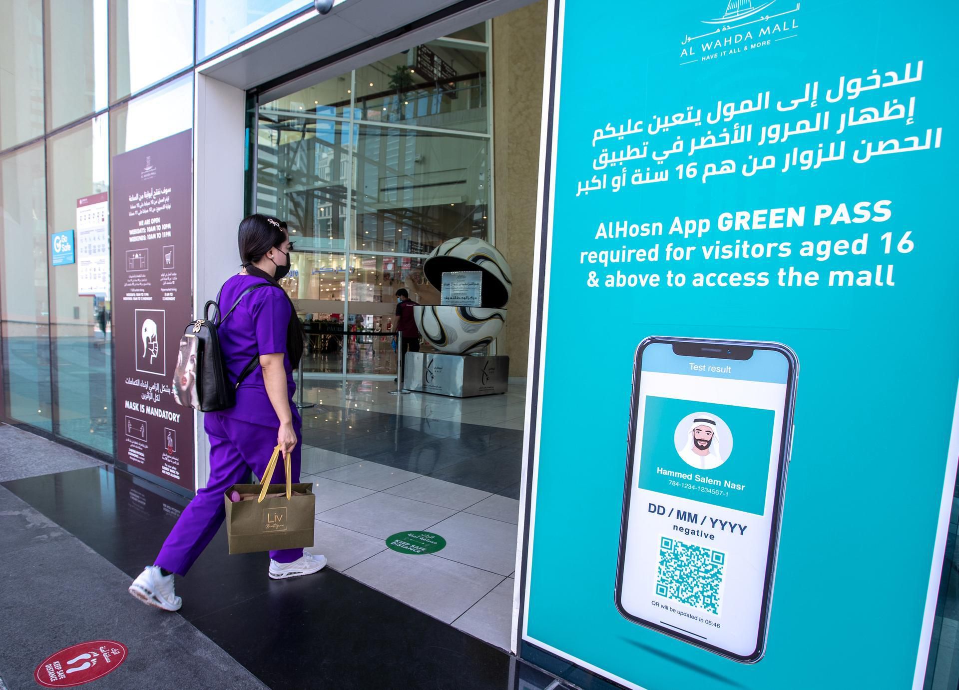 Abu Dhabi S Covid 19 Green Status Checks On Al Hosn App Begin