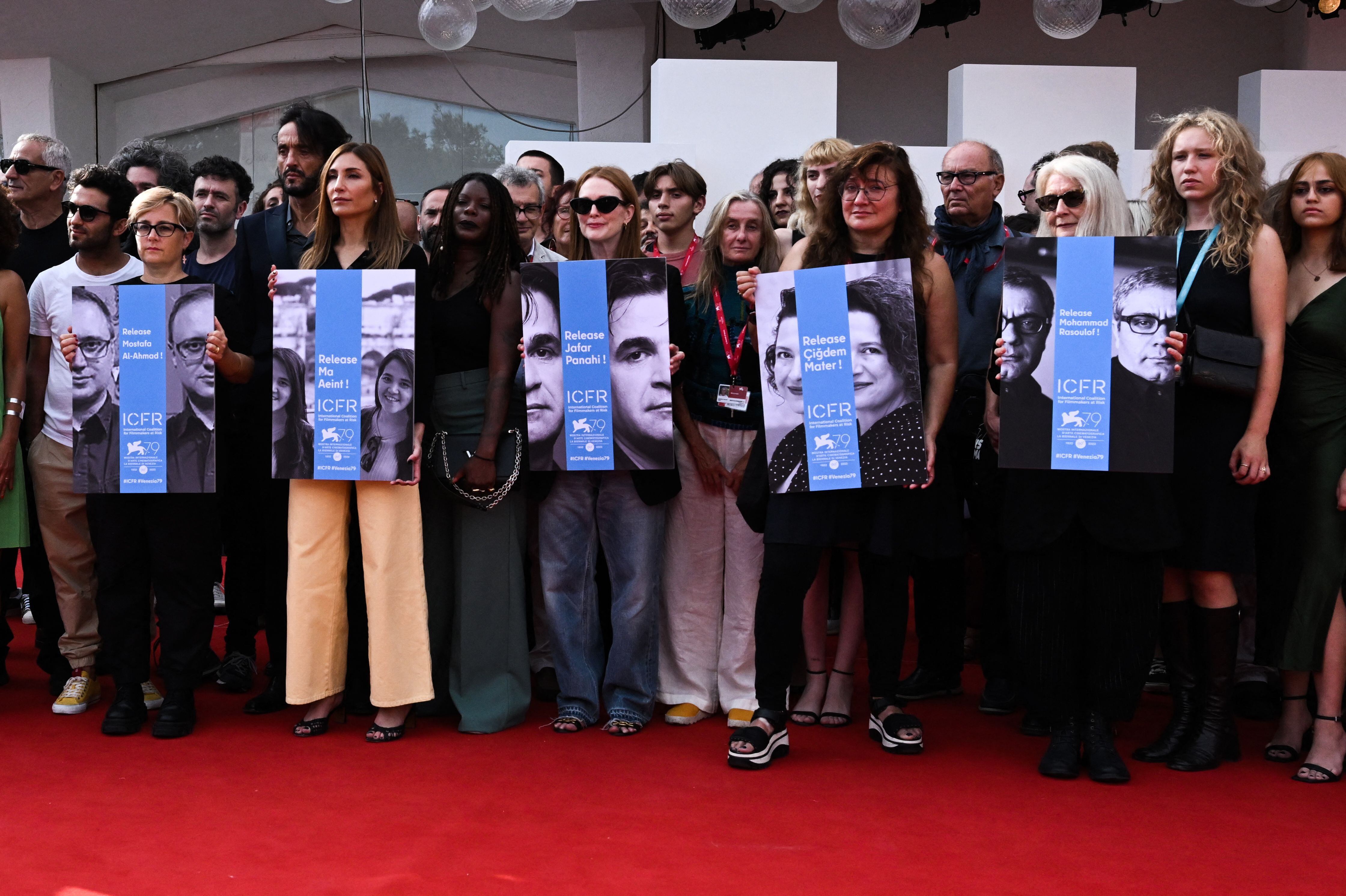 Julianne Moore Kicked Off the Venice Film Festival in a Cone Bra—See Pics