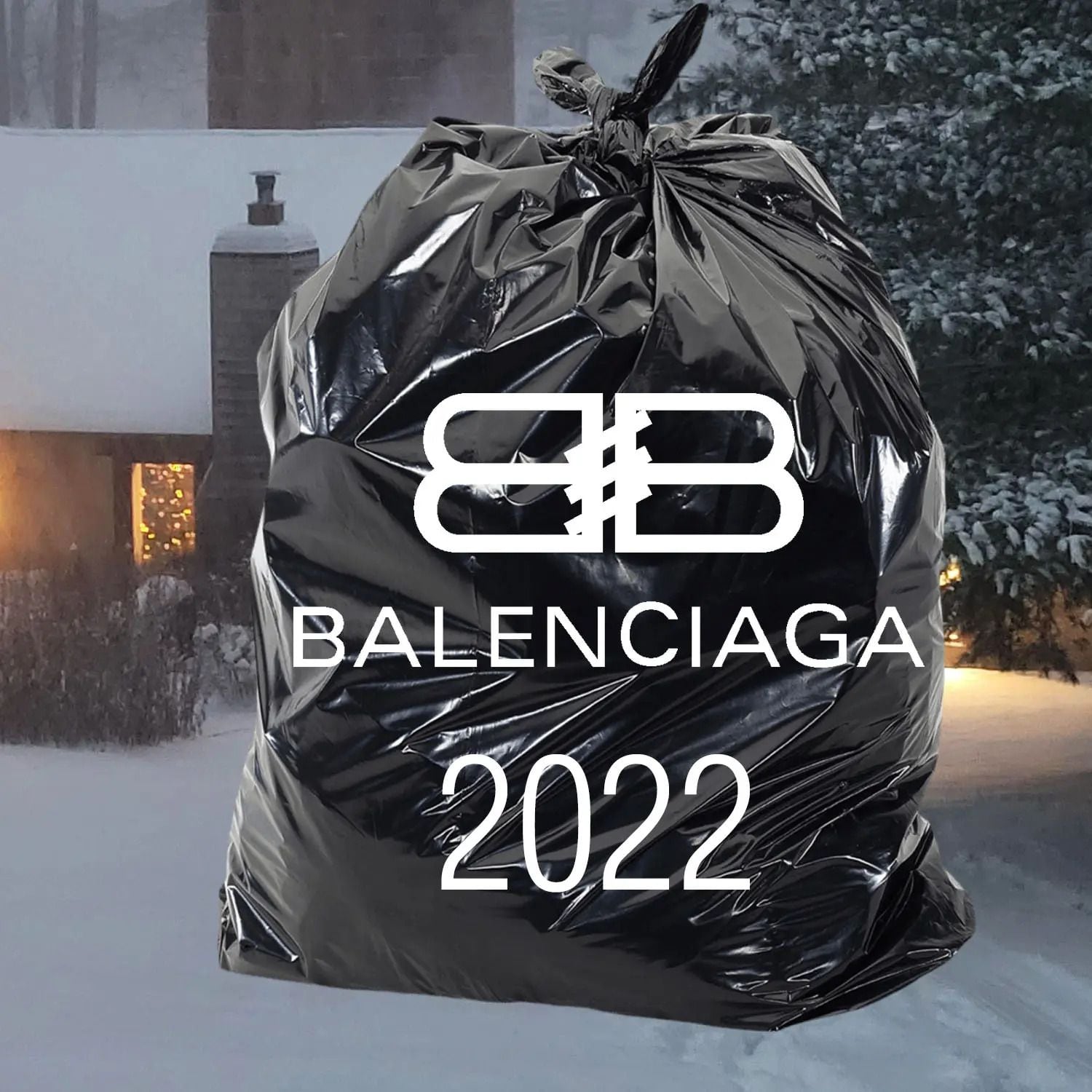 Priced at S$2,464, Balenciaga's latest winter collection features the Trash  Pouch, a homeless chic accessory inspired by garbage bags., bin bag, bag,  costume accessory, winter