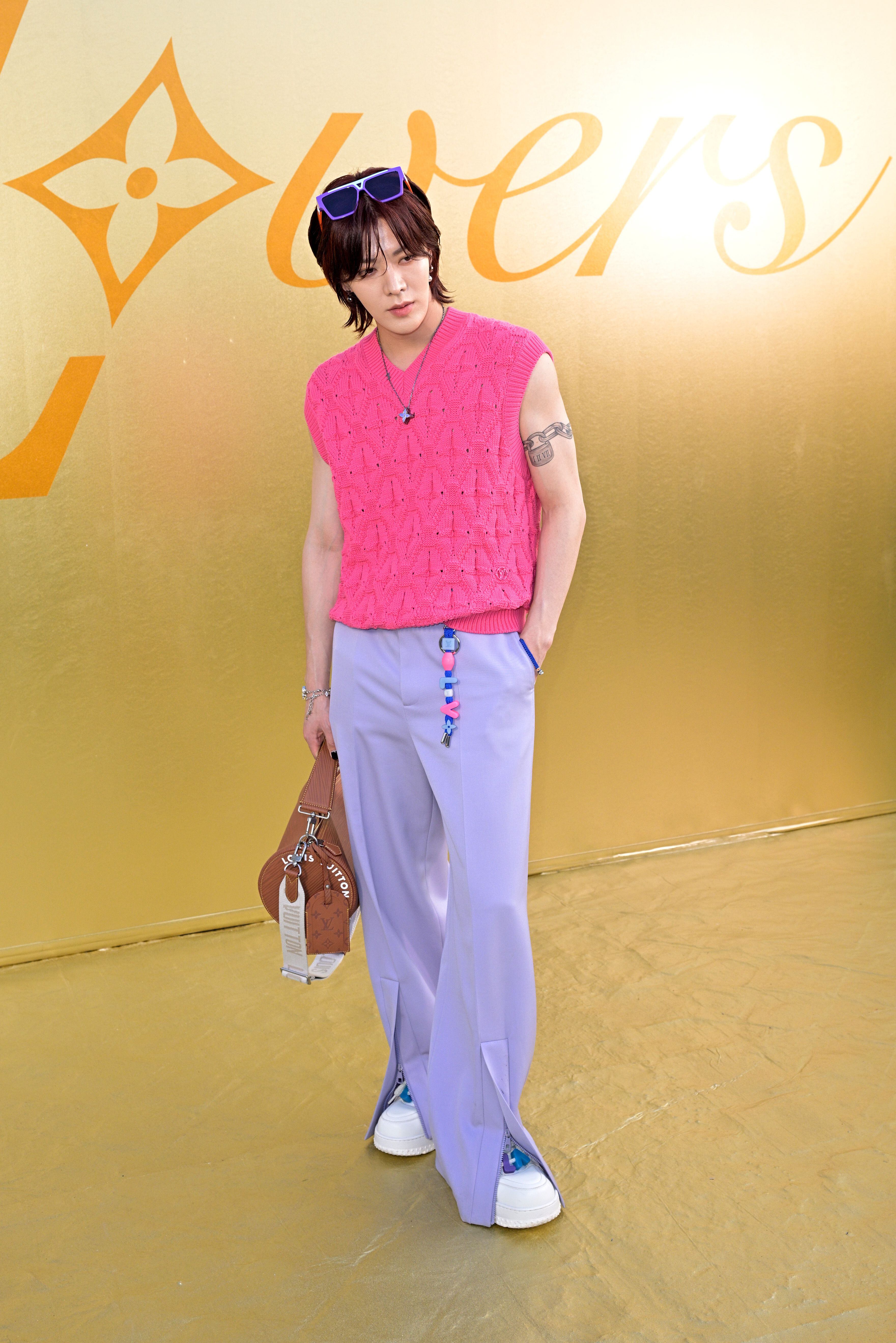 Bambam attends the Louis Vuitton Menswear Spring/Summer 2024 show News  Photo - Getty Images