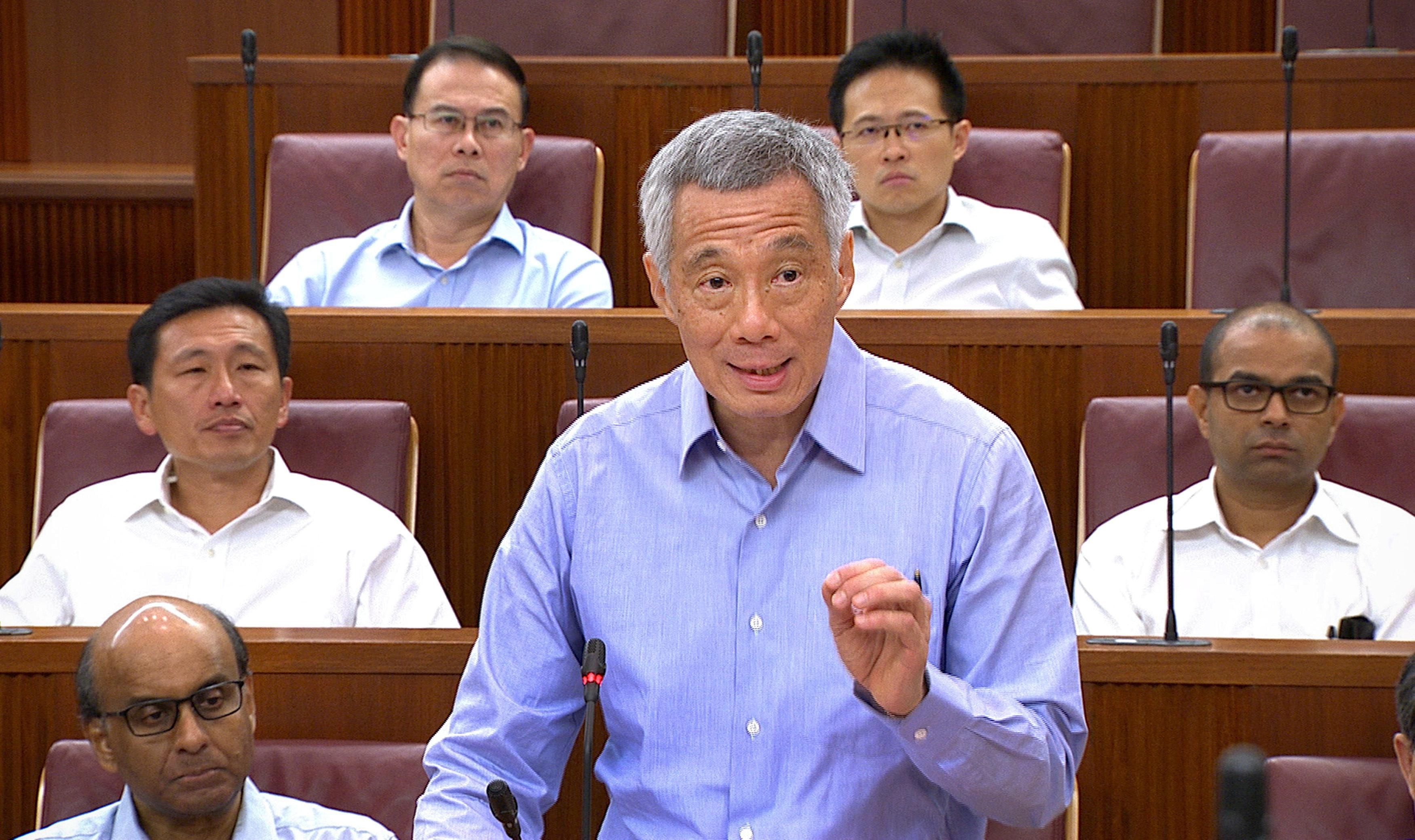 Singapore Pm Denies Nepotism Amid Family Feud In Parliament Speech