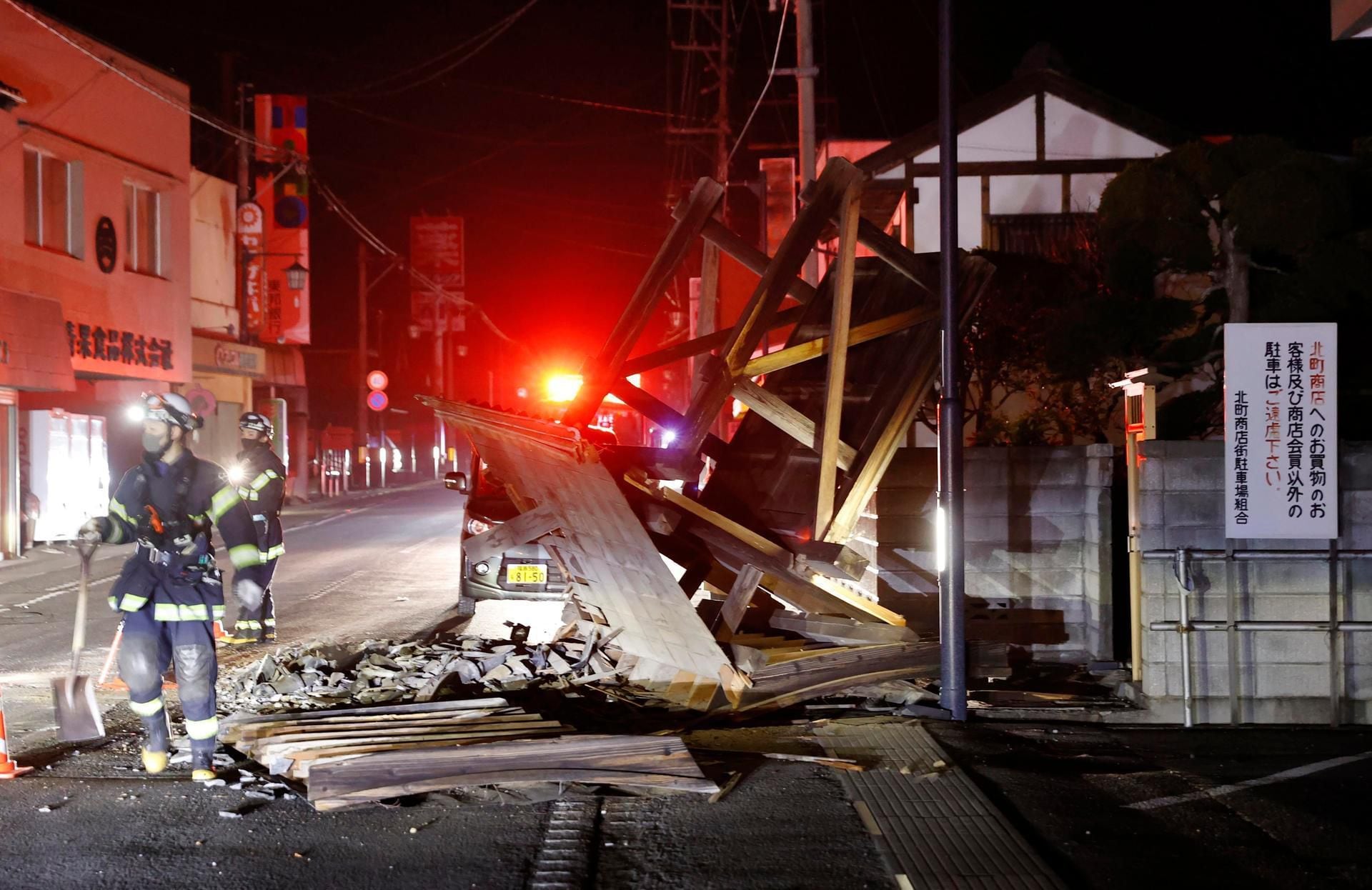 Japan Hit By 7.1 Magnitude Earthquake Off The Coast Of Fukushima Prefecture