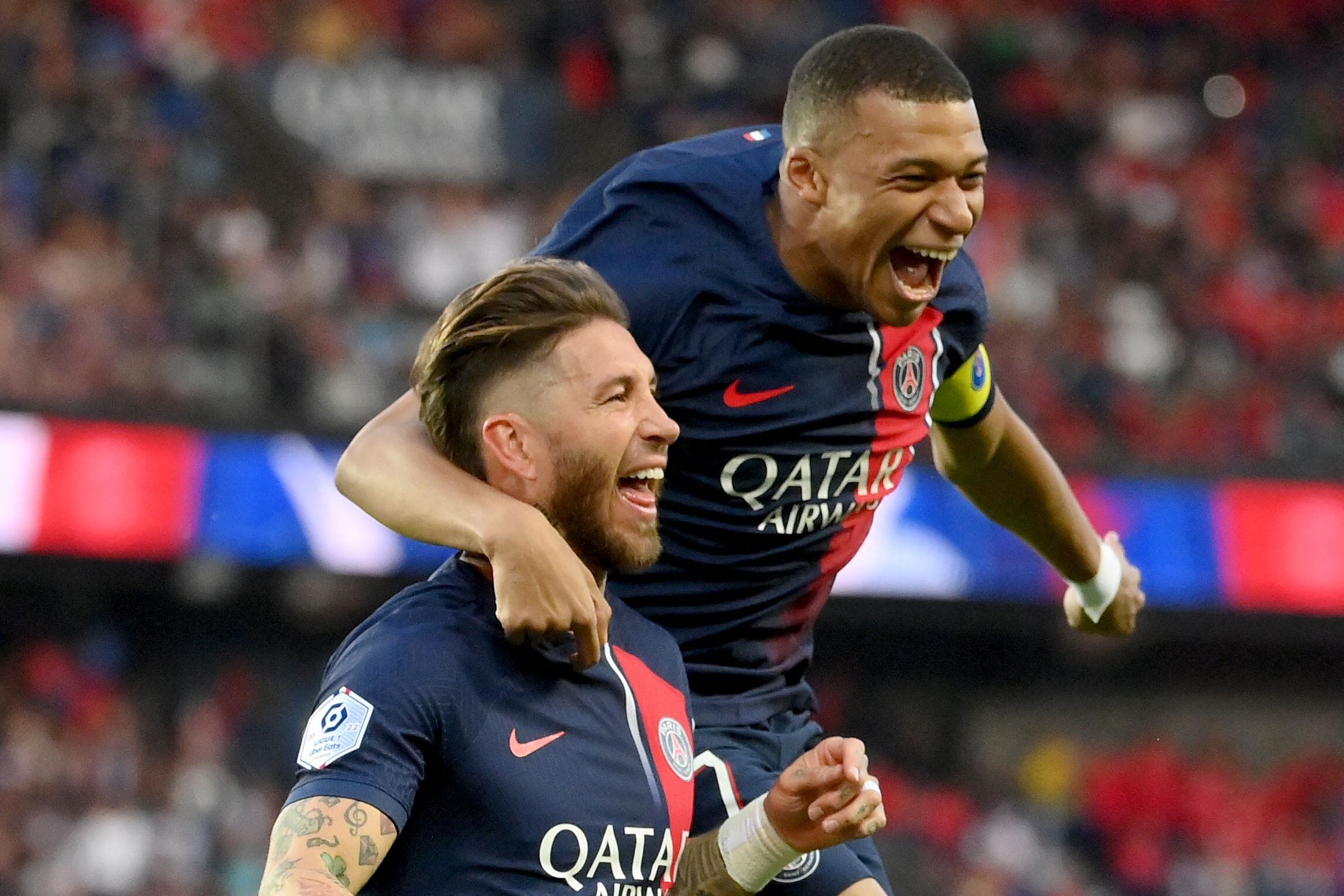 Kylian Mbappe and Paris Saint-Germain pay tribute to Sergio Rico in final  Ligue 1 game of the season