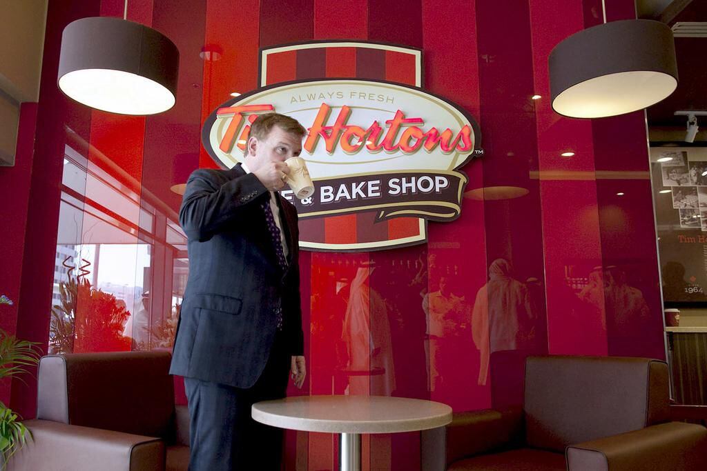 Tim Hortons is a Canadian cup of coffee success