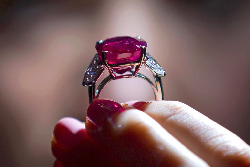 30m Sunrise Ruby steals the show for Sotheby s