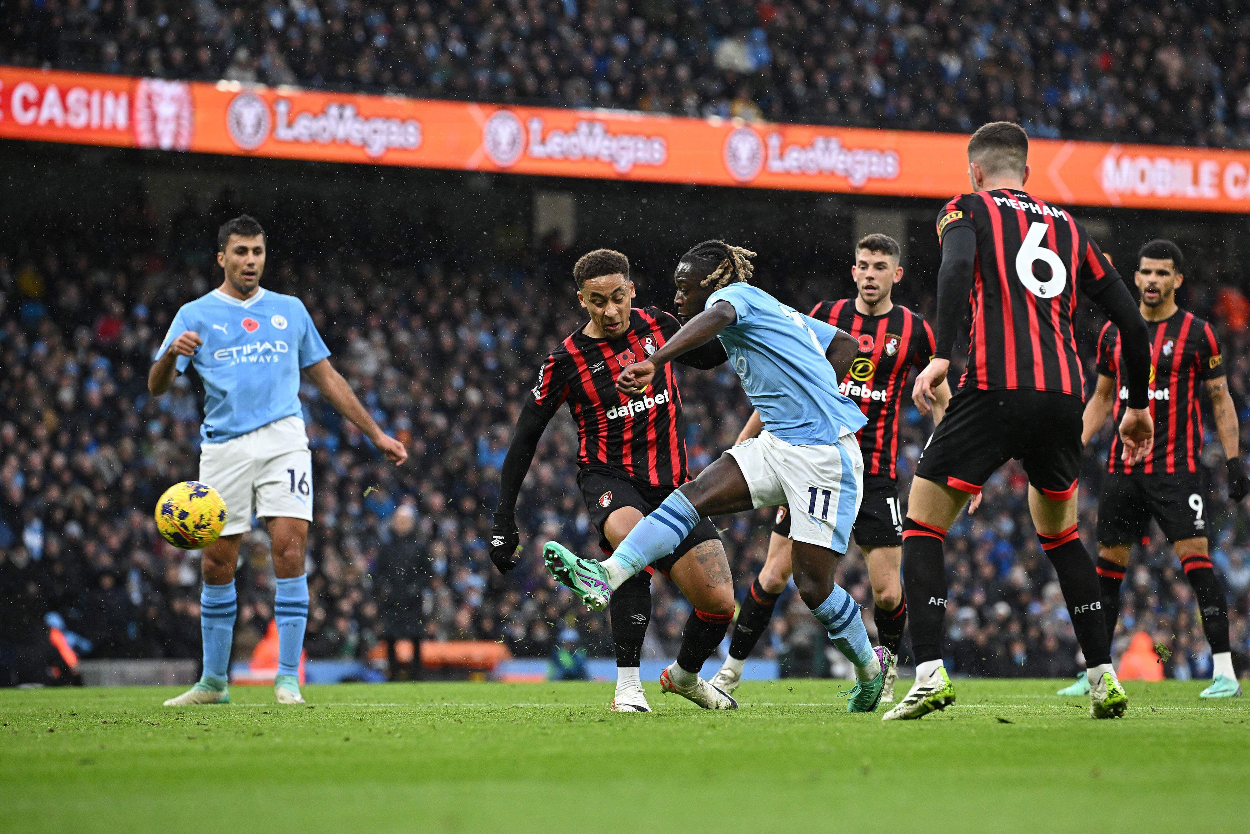 Manchester City 6-1 Bournemouth: The Jeremy Doku show as Pep