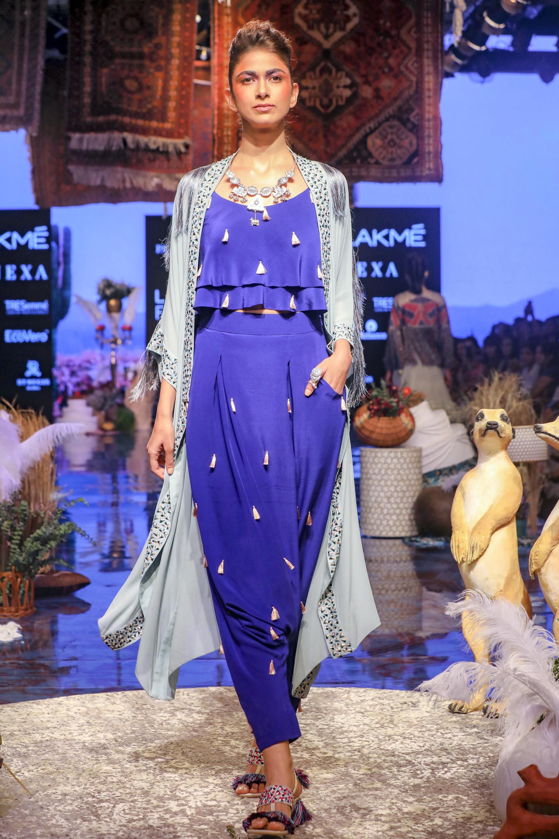 Indo western dresses for fashion clearance show