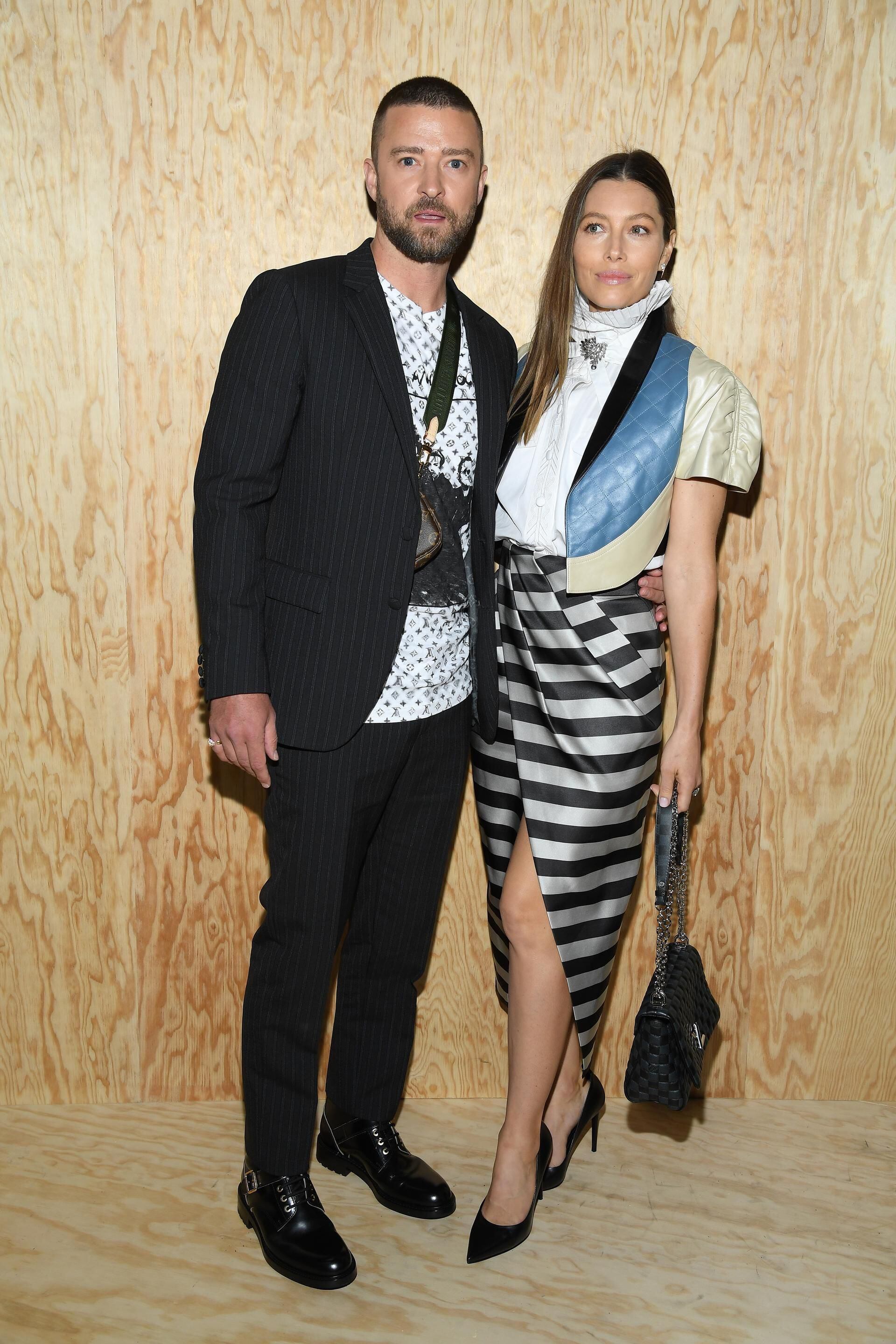 Alicia Vikander attending the Louis Vuitton show during PFW