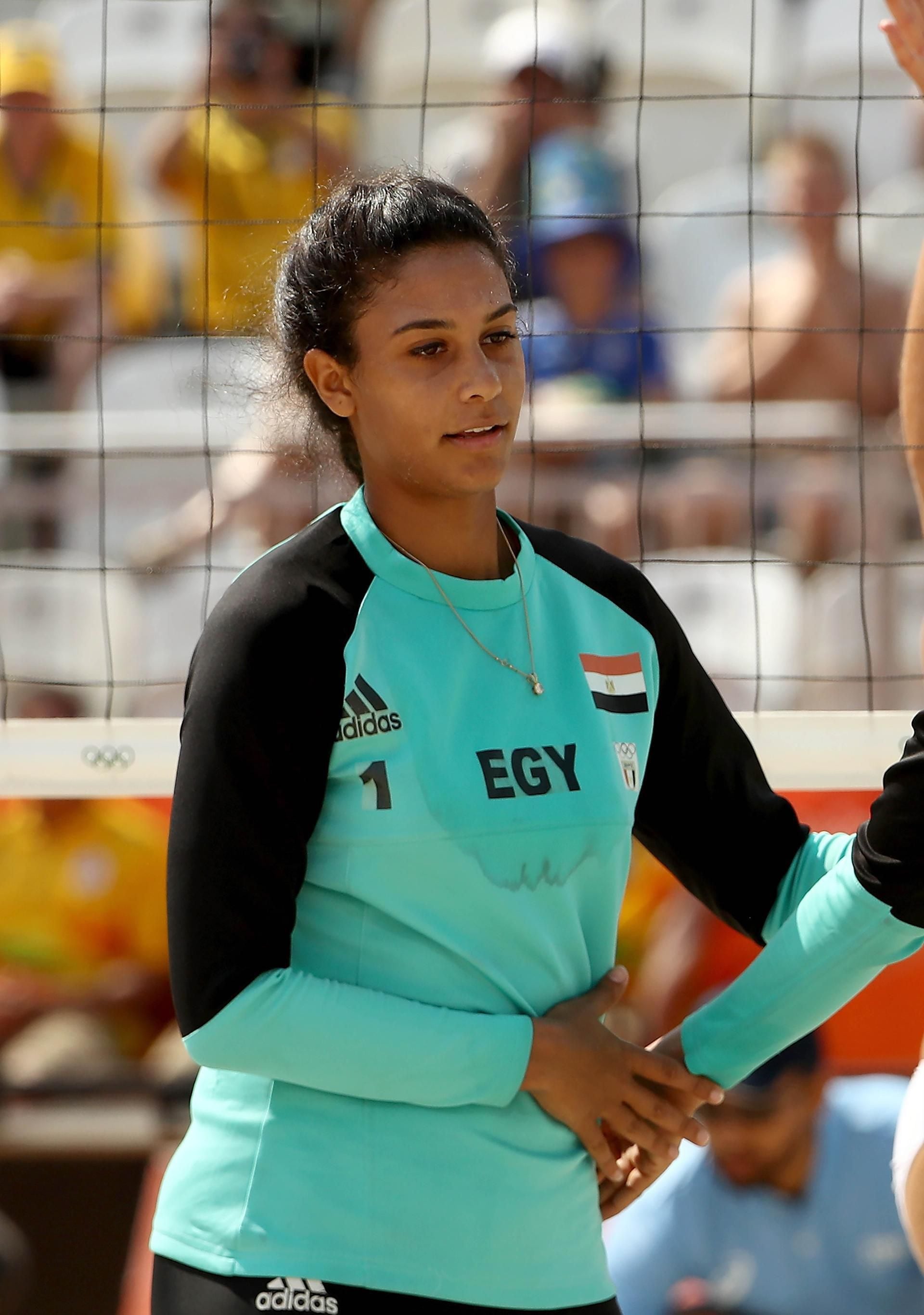 Hijab, Leggings, and Long-sleeves Won't Hinder Egyptian Beach Volleyball  Player's Olympic Performance