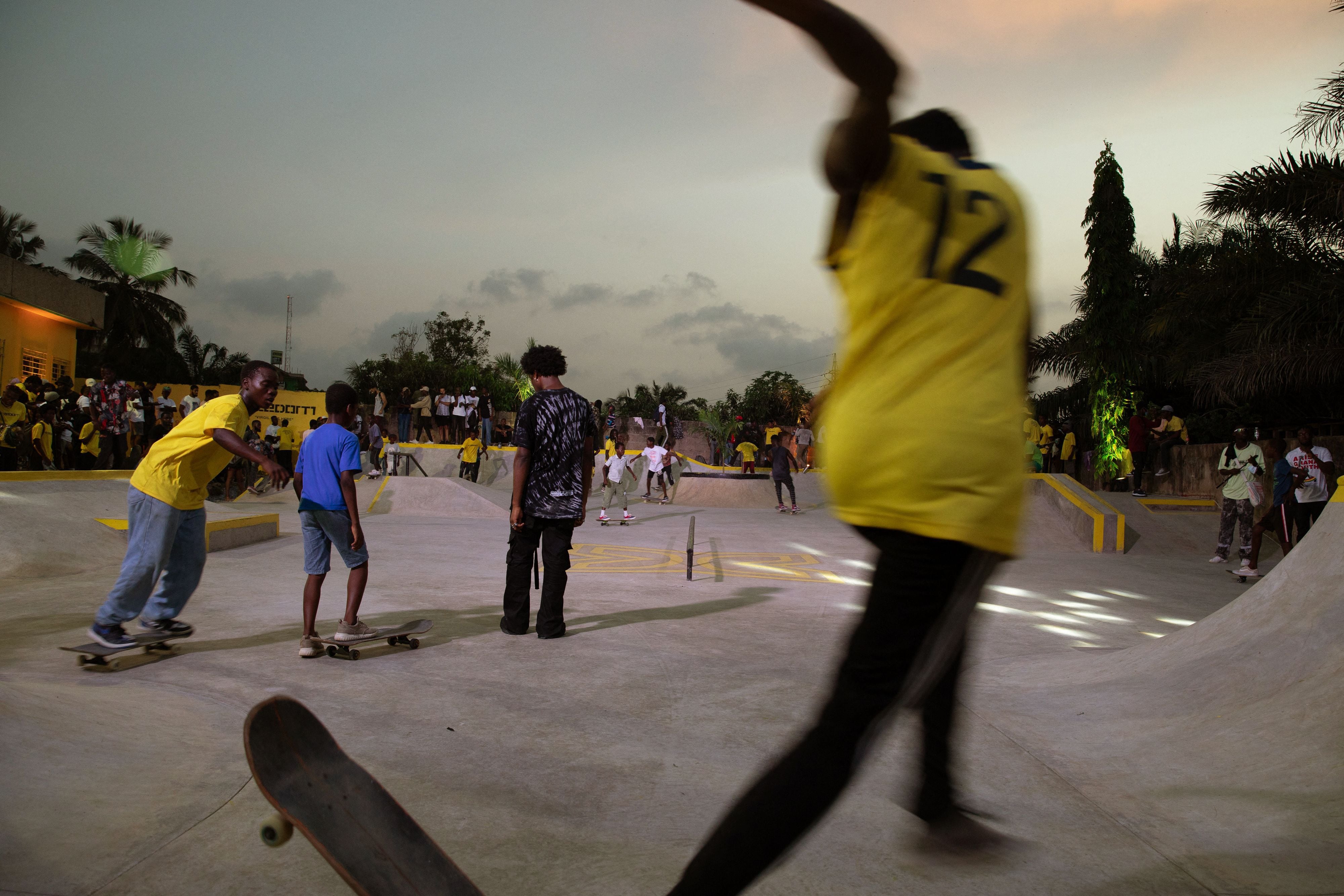 Virgil Abloh Lives On Through Ghana's First Skatepark