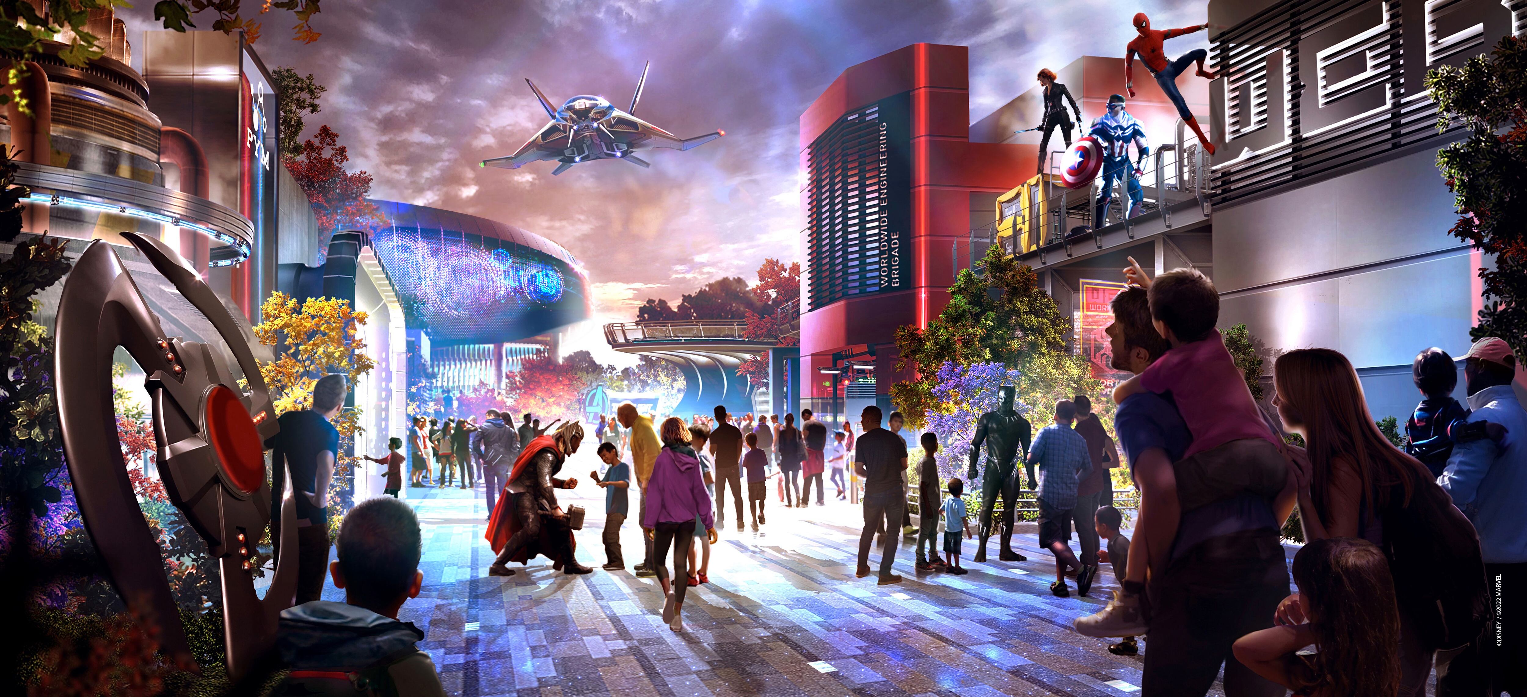 Avengers Assemble at Hong Kong Disneyland Resort for “Marvel