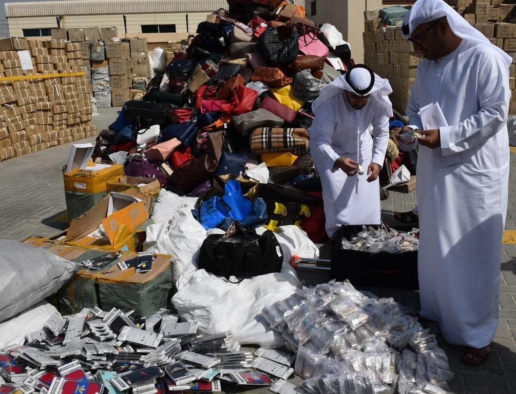 UAE: $8.1 million worth of counterfeit luxury items confiscated