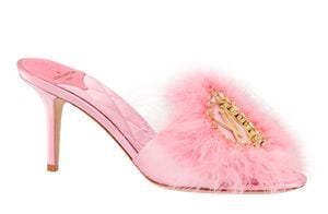 Louis vuitton 2025 marabou heels