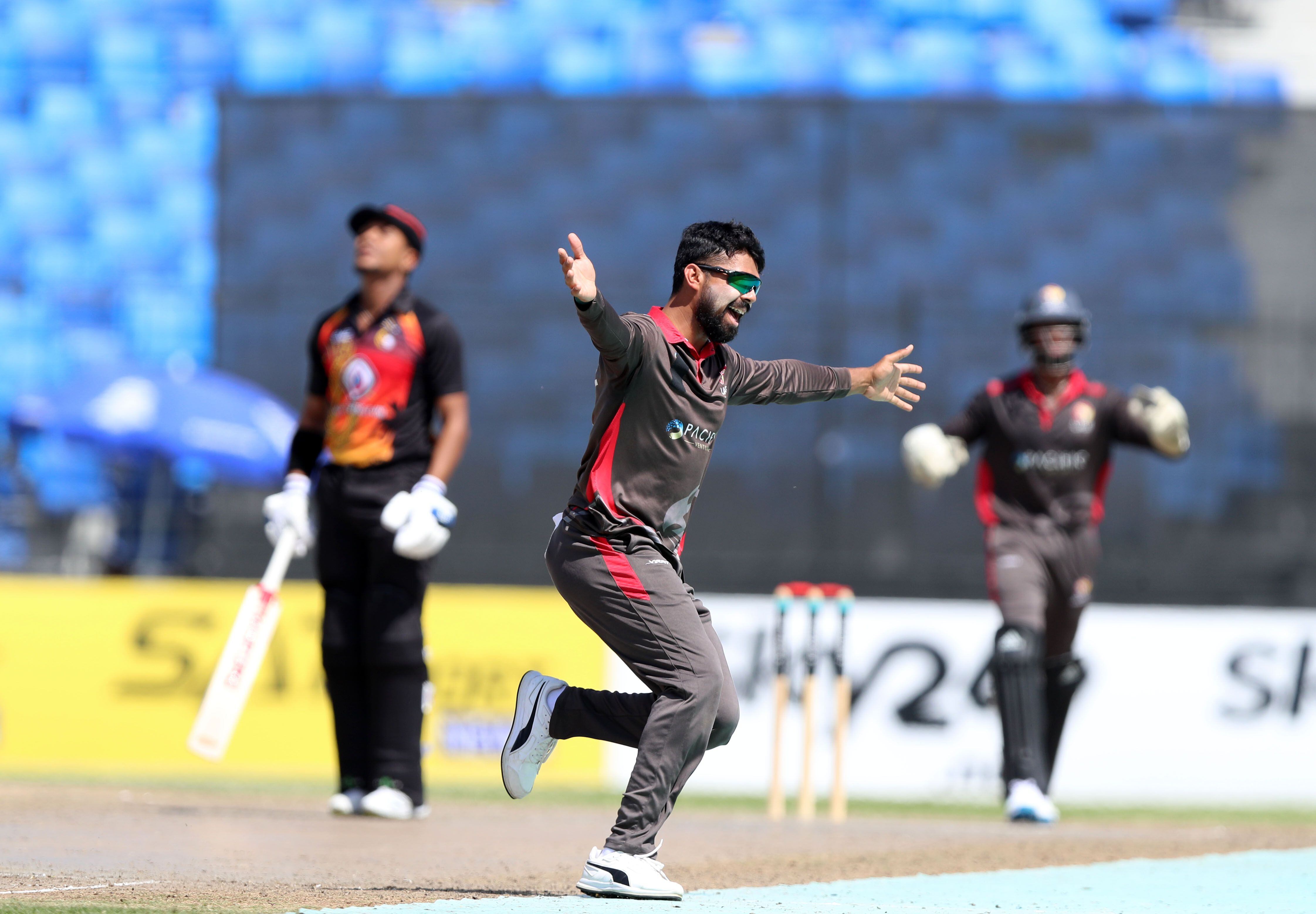 Basil Hameed spins UAE to win over PNG and second place in World