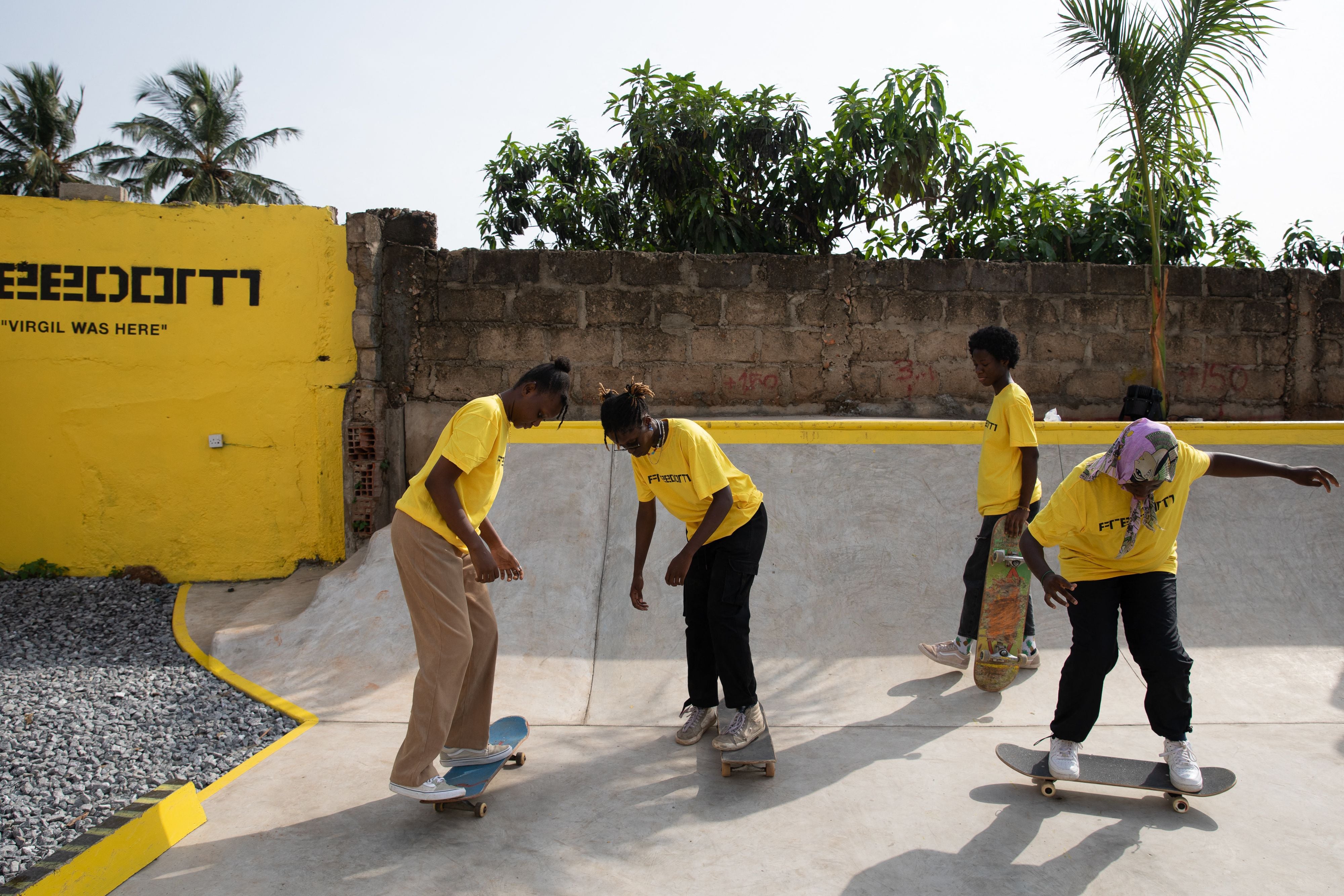 Freedom Skate Park: Ghana's Very First Skate Park — A Collaboration between  Surf Ghana, Virgil Abloh, Daily Paper and Limbo Accra – A Shaded View on  Fashion