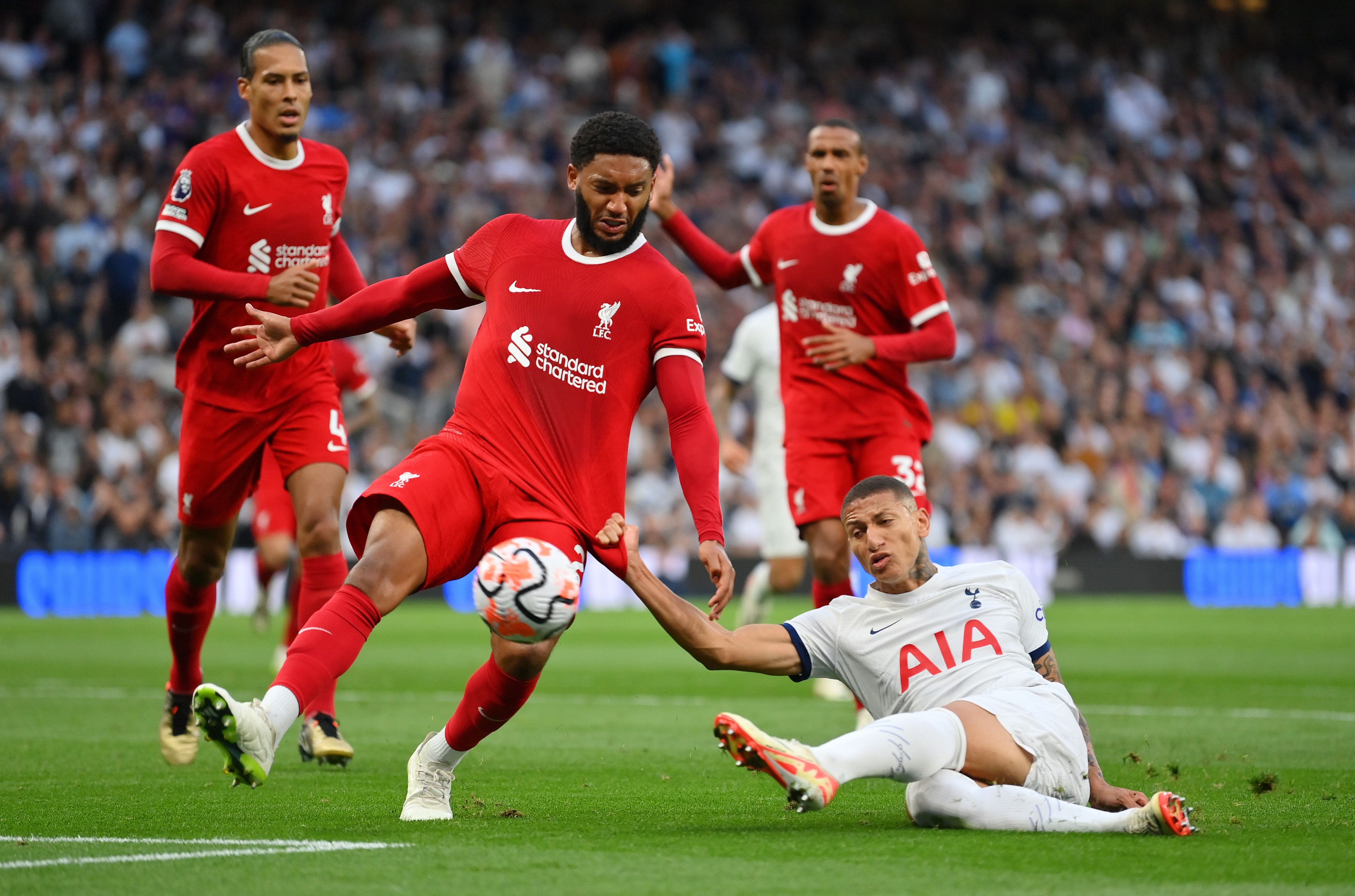 Tottenham vs Liverpool: Listen to VAR audio from disallowed Luis