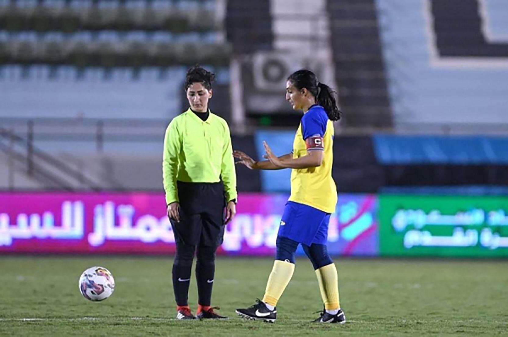 Arabic women's football: supported by the regime, but still