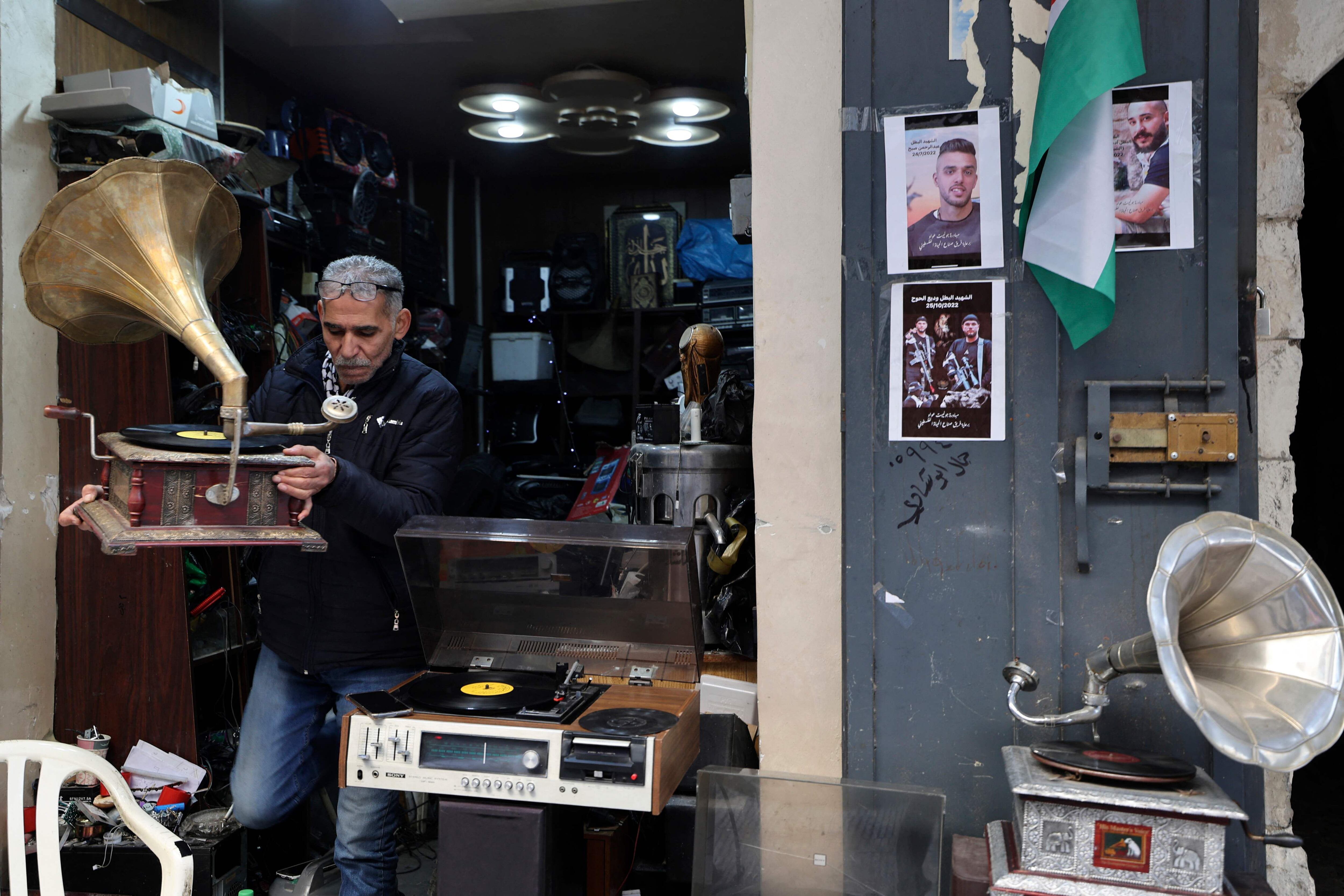 How the West Bank's last vinyl shop is preserving Palestinian heritage