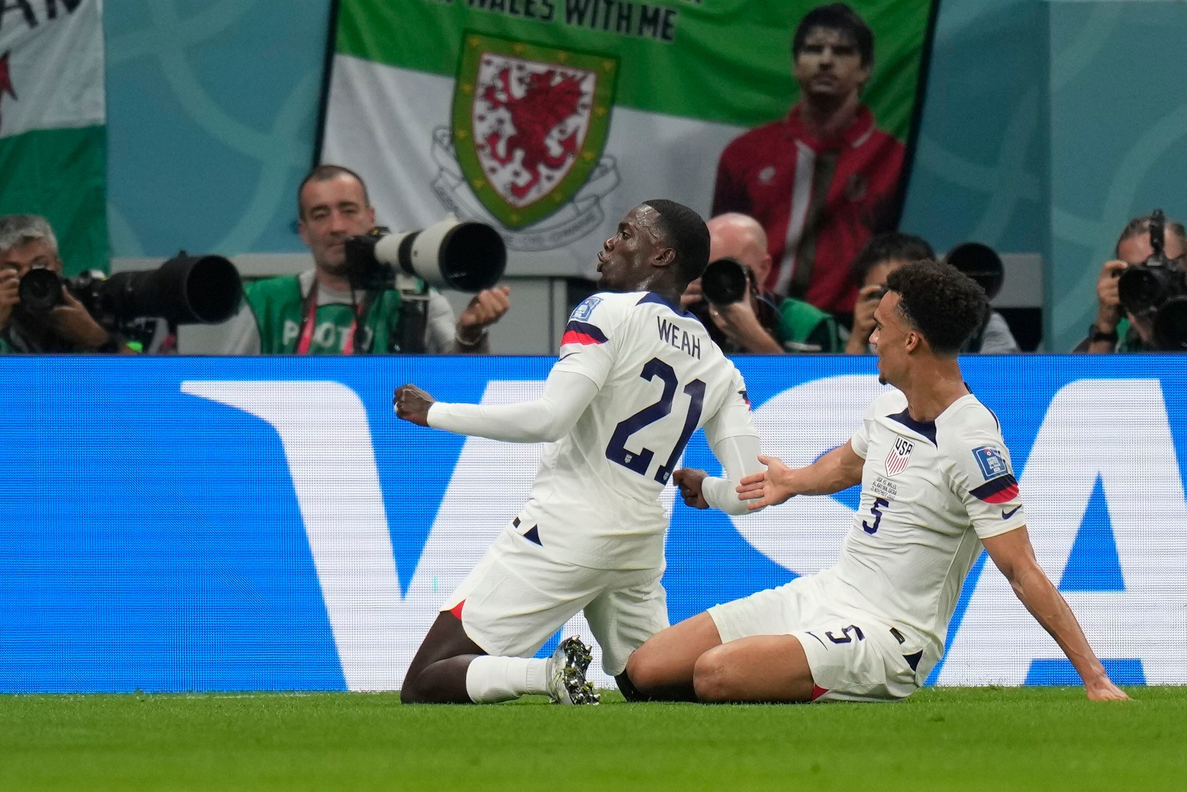 Tim Weah's World Cup goal vs. Wales capped a family journey. Next