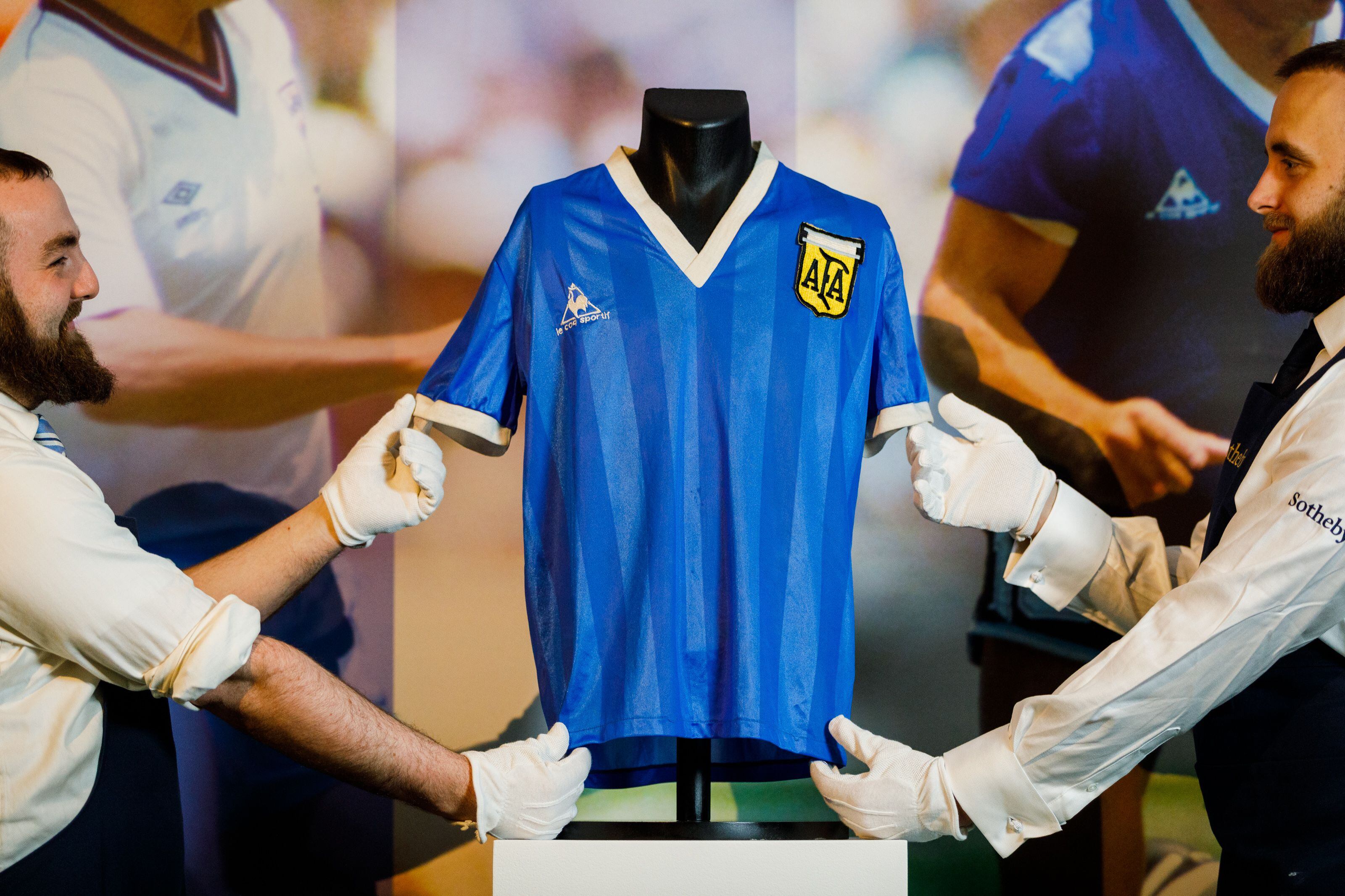 Diego Maradona's Argentina shirt, 1986 - National Football Museum
