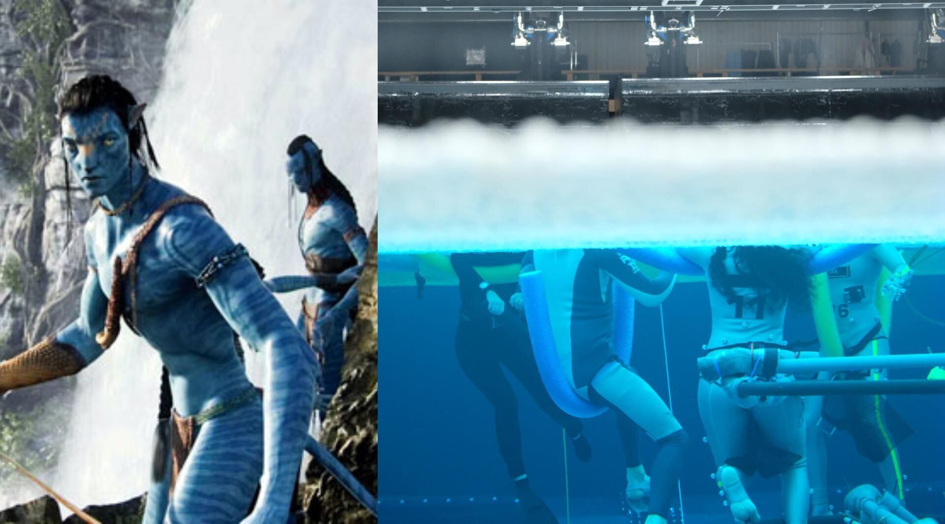 Avatar 2 Set Photos Reveal New Look At Sequels Underwater Filming Images