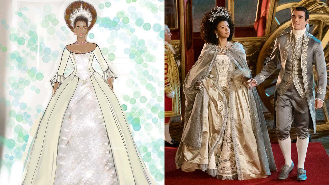 Bridgerton inspires collection of Queen Charlotte themed wedding gowns