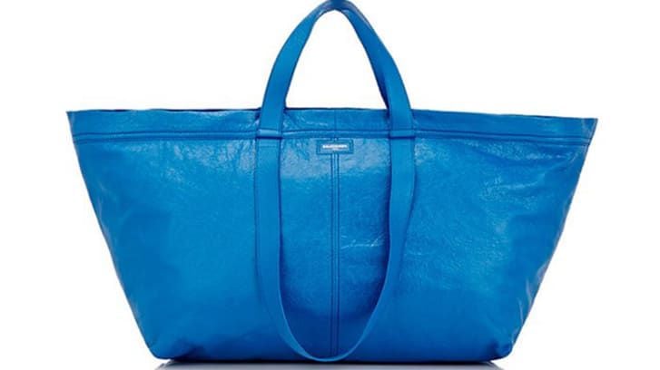 High trashion! Balenciaga's £1,500 bin bag