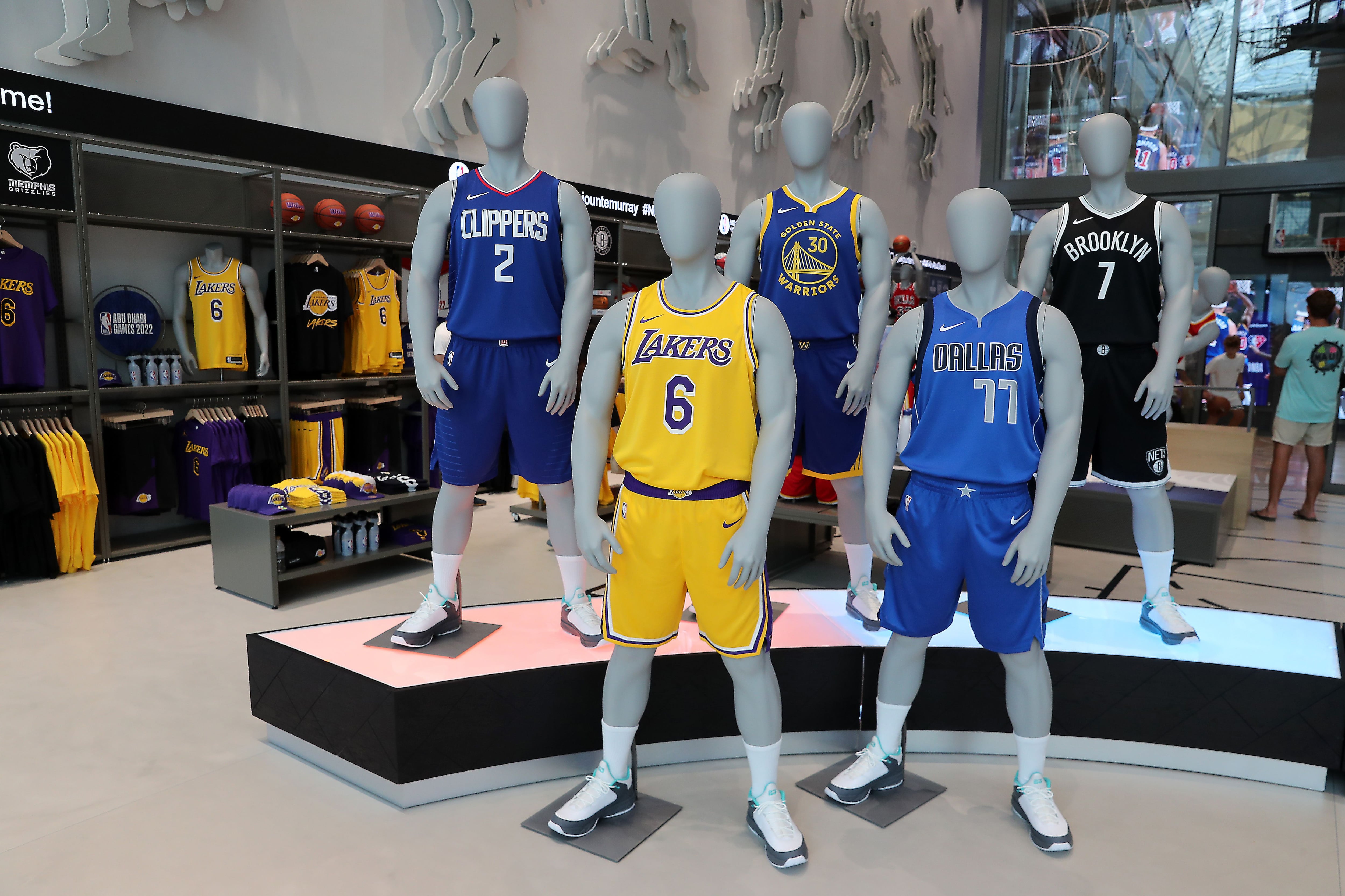 Official NBA Store opens at Yas Mall in Abu Dhabi