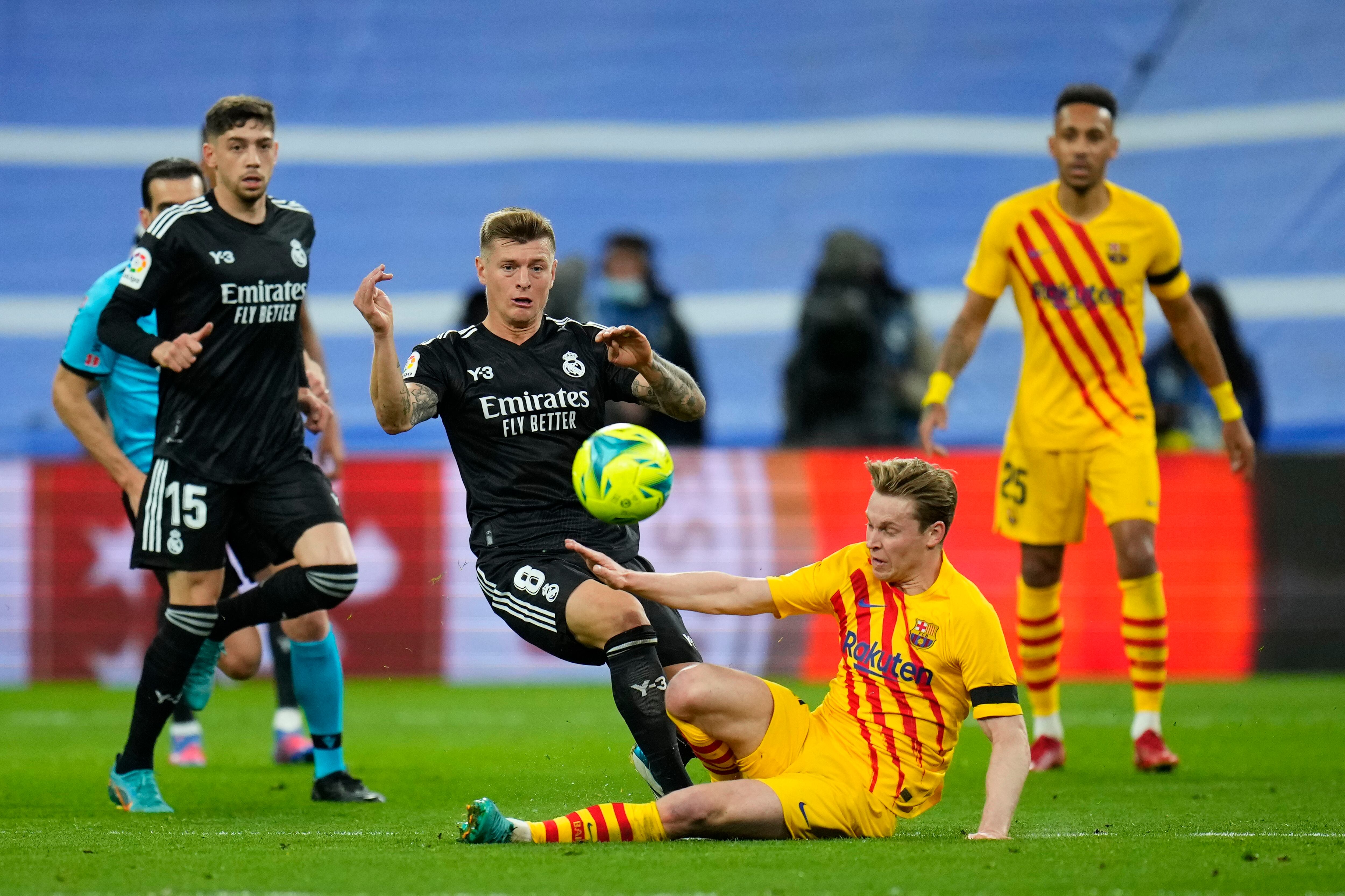 Barcelona, Catalonia. 30th Mar, 2022. Aitana Bonmati of FC Barcelona in  action during the UEFA Women's Champions League match between FC Barcelona  Femeni and Real Madrid Femenino at Camp Nou.Final score; FC