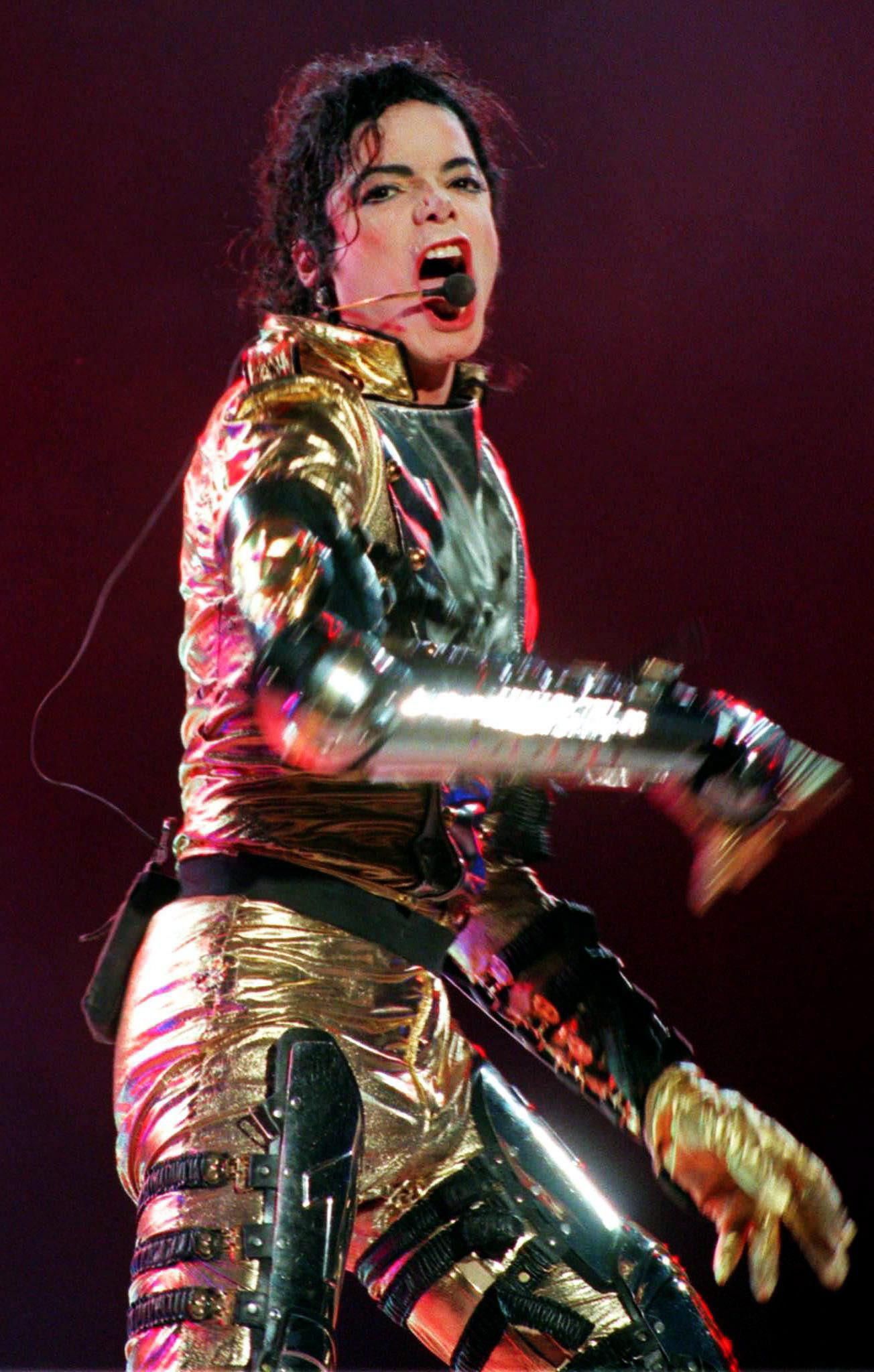 Bling of pop: Michael Jackson's wardrobe on show in London
