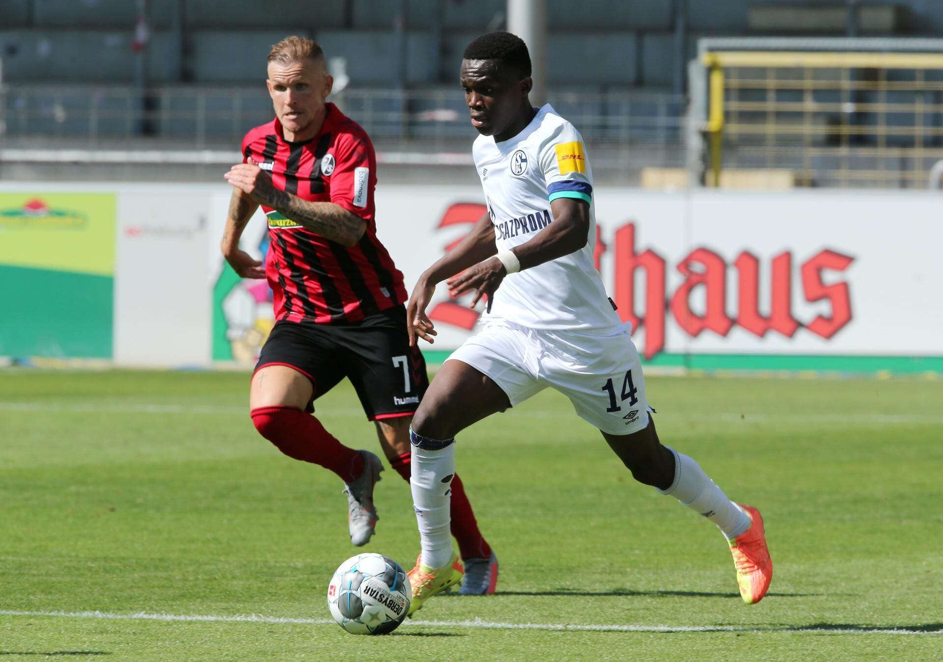 Wales teen Rabbi Matondo angers Schalke after training in Dortmund shirt