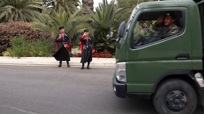 Jordan’s Circassian honour guard - in pictures | The National