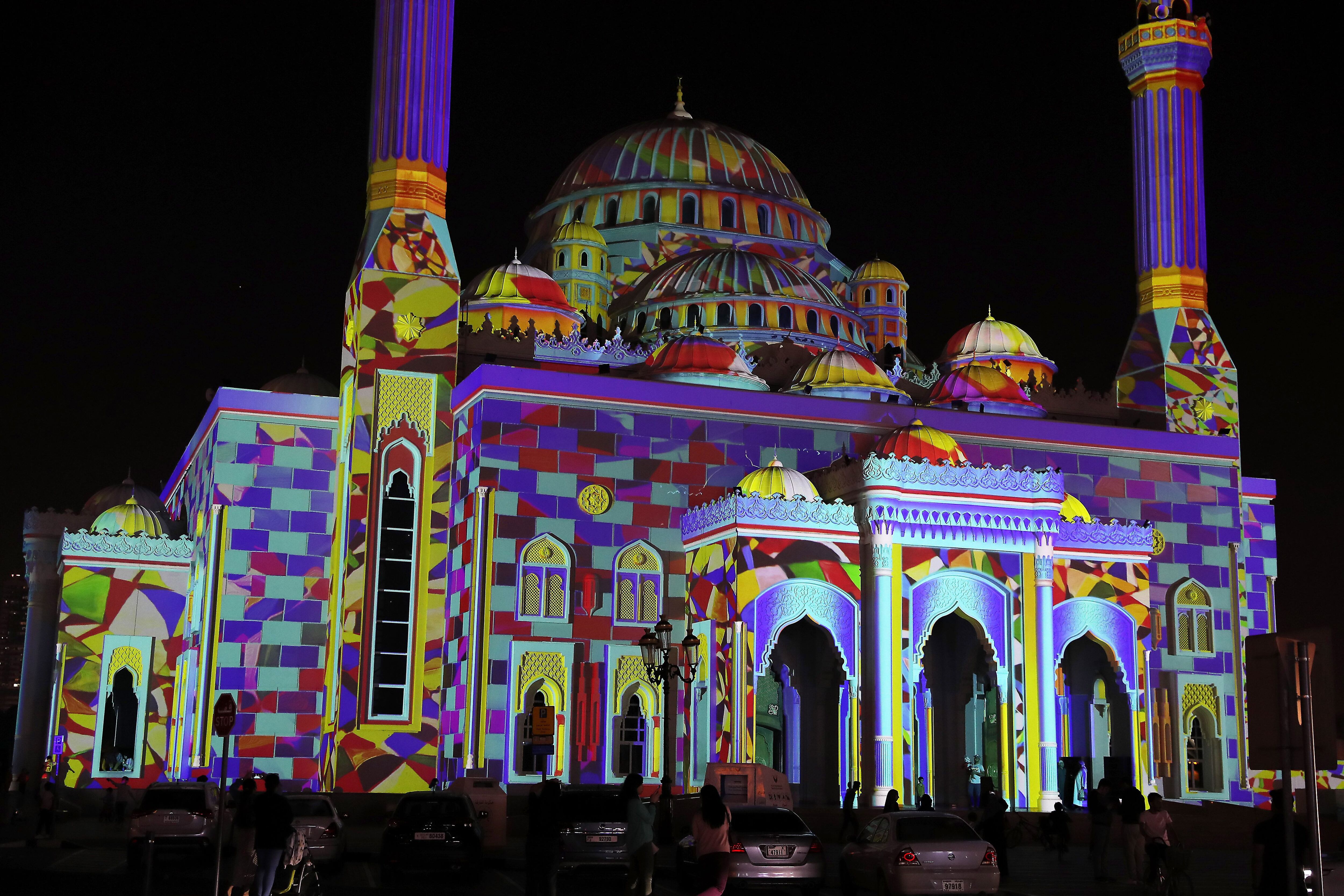 Timeframe: Sharjah Light Festival illuminates the emirate's history and  achievements