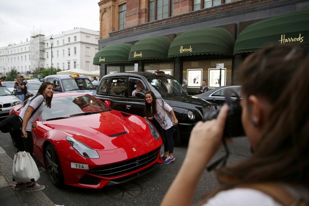 An Evening of Supercar Spotting in London - Summer 2016 