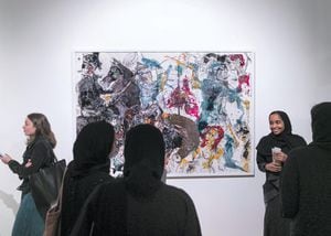 Yasiin Bey, aka Mos Def, opens art exhibition in collaboration with Dubai  gallerist
