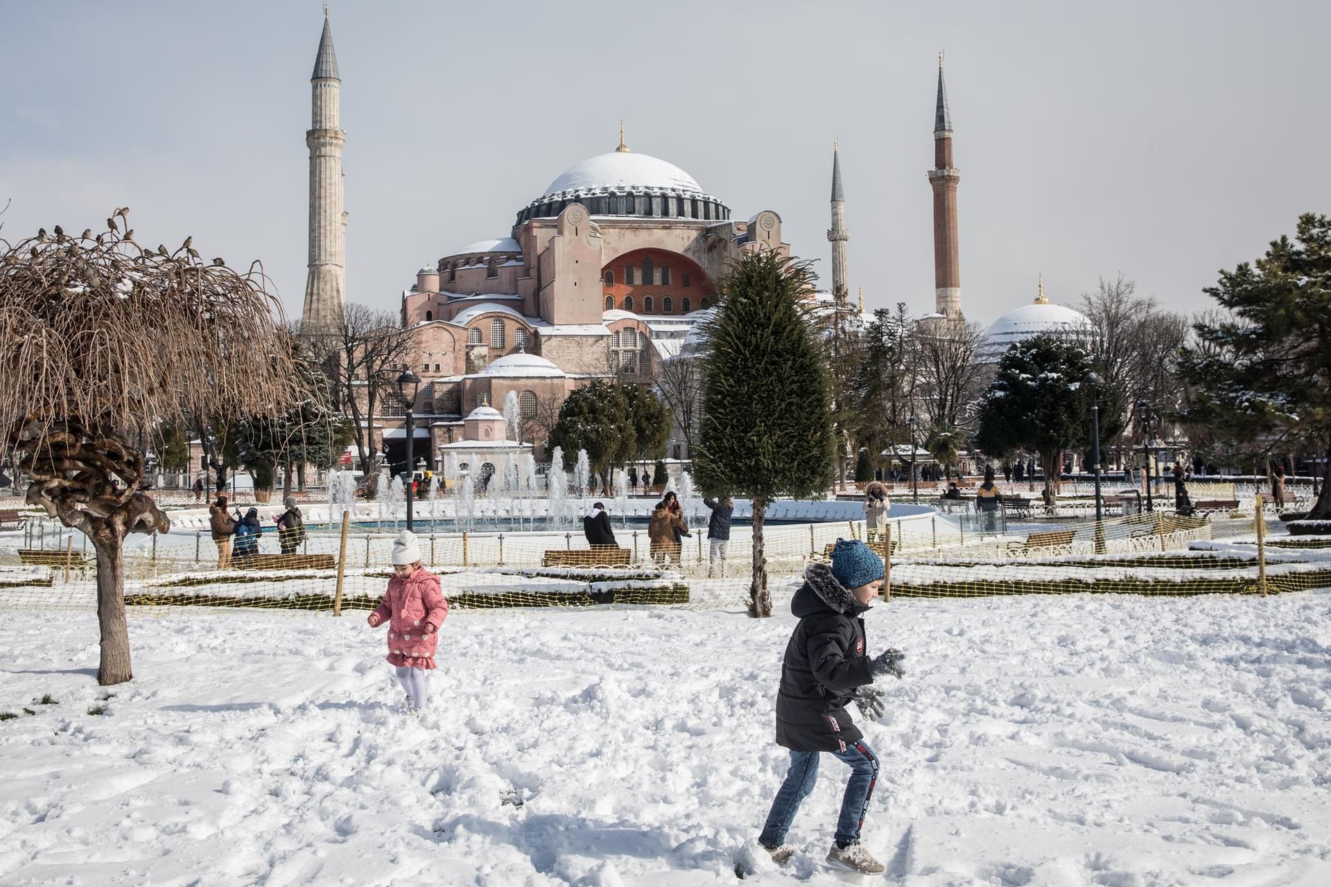 Снег в Турции 2021