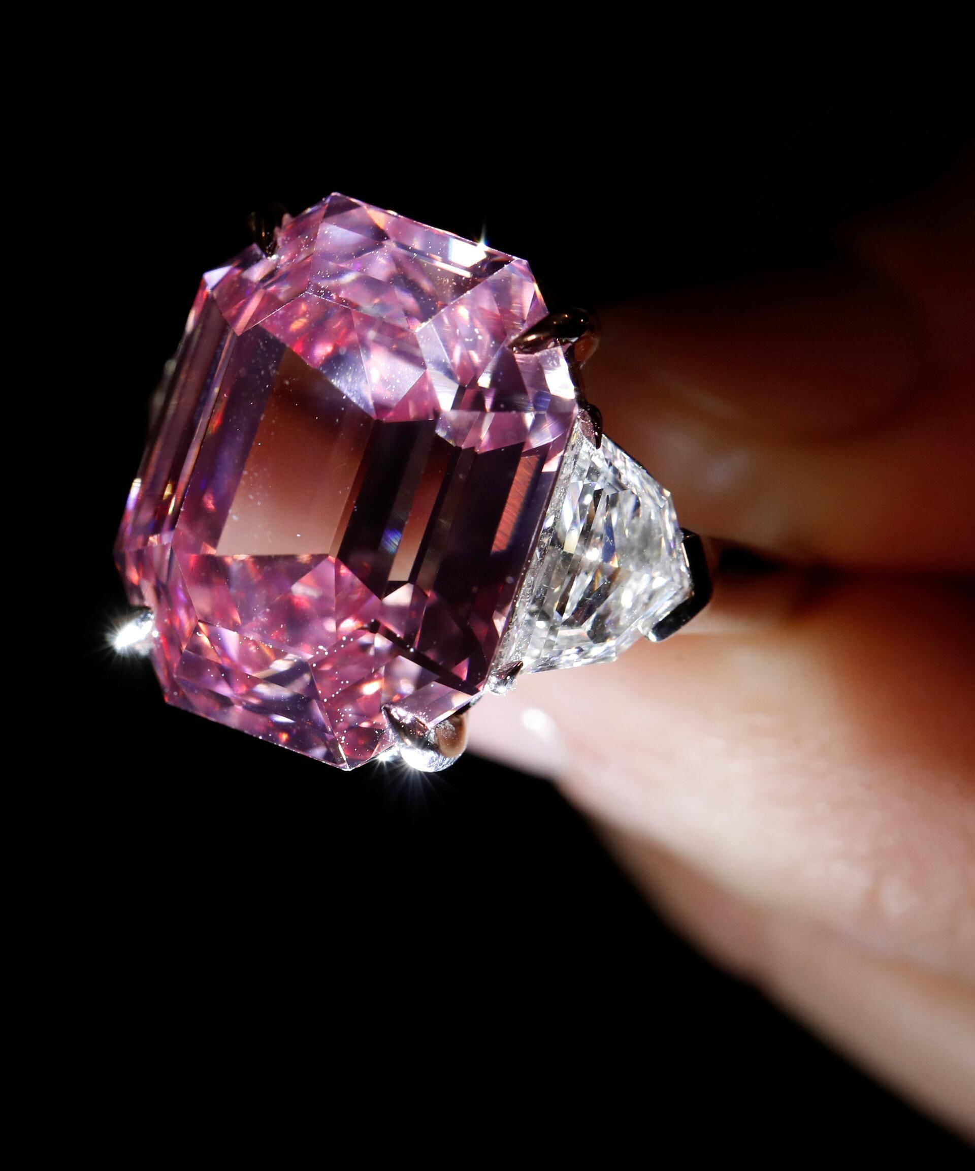 Christie's to Bring Super Rare Pink Legacy Diamond to Auction